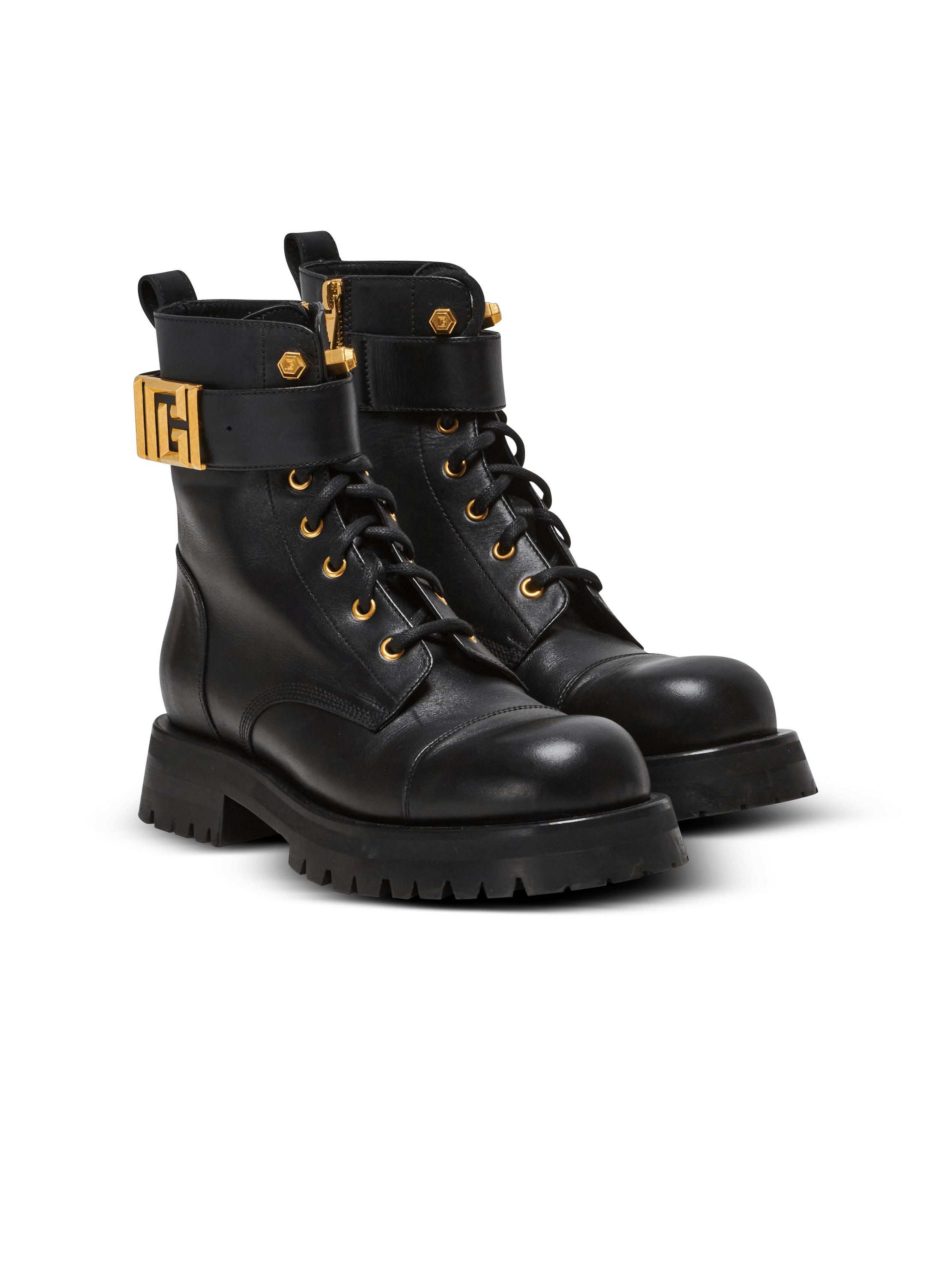 Ranger-Stiefeletten Charlie aus Leder 