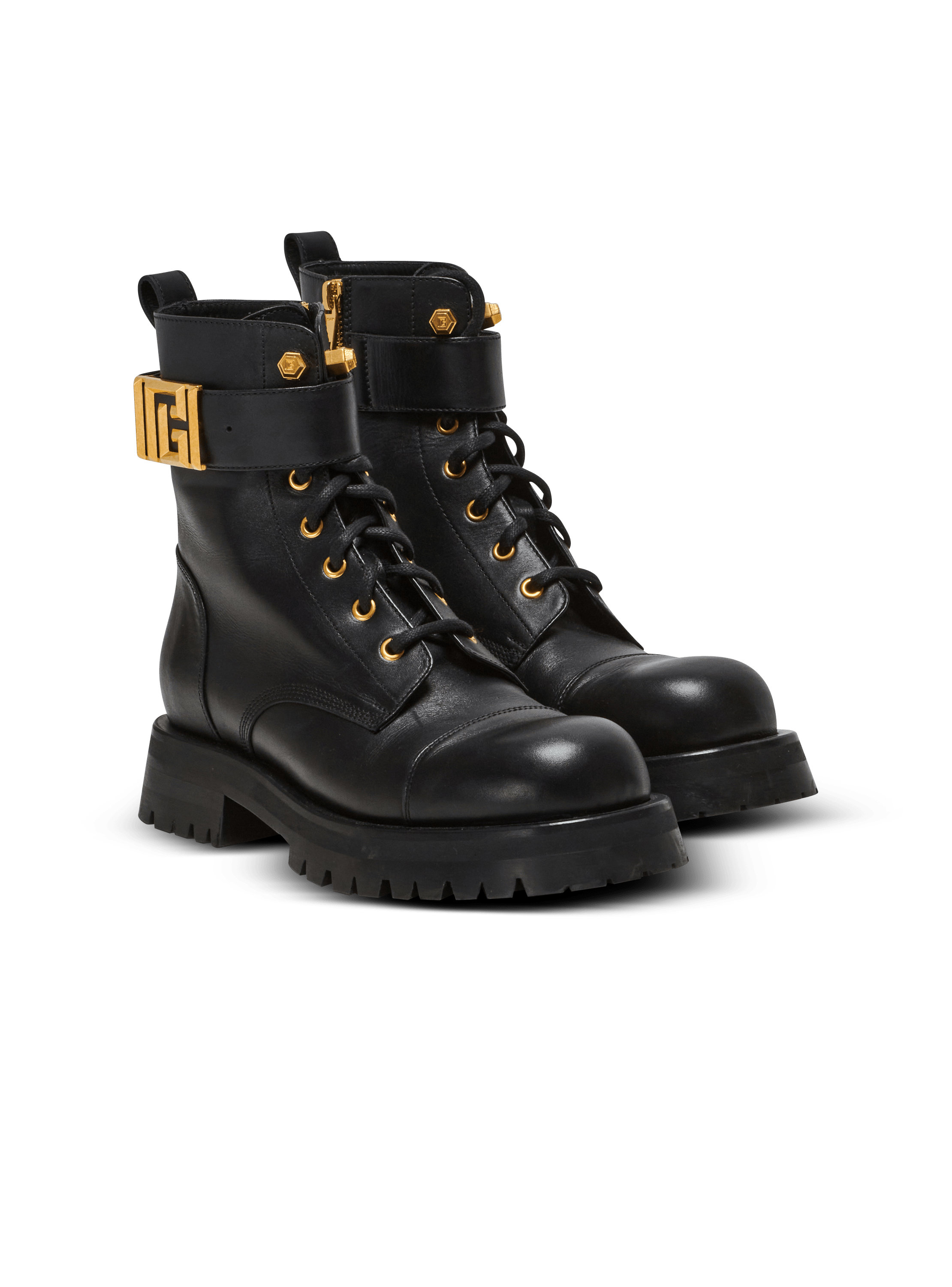Charlie leather ranger boots 