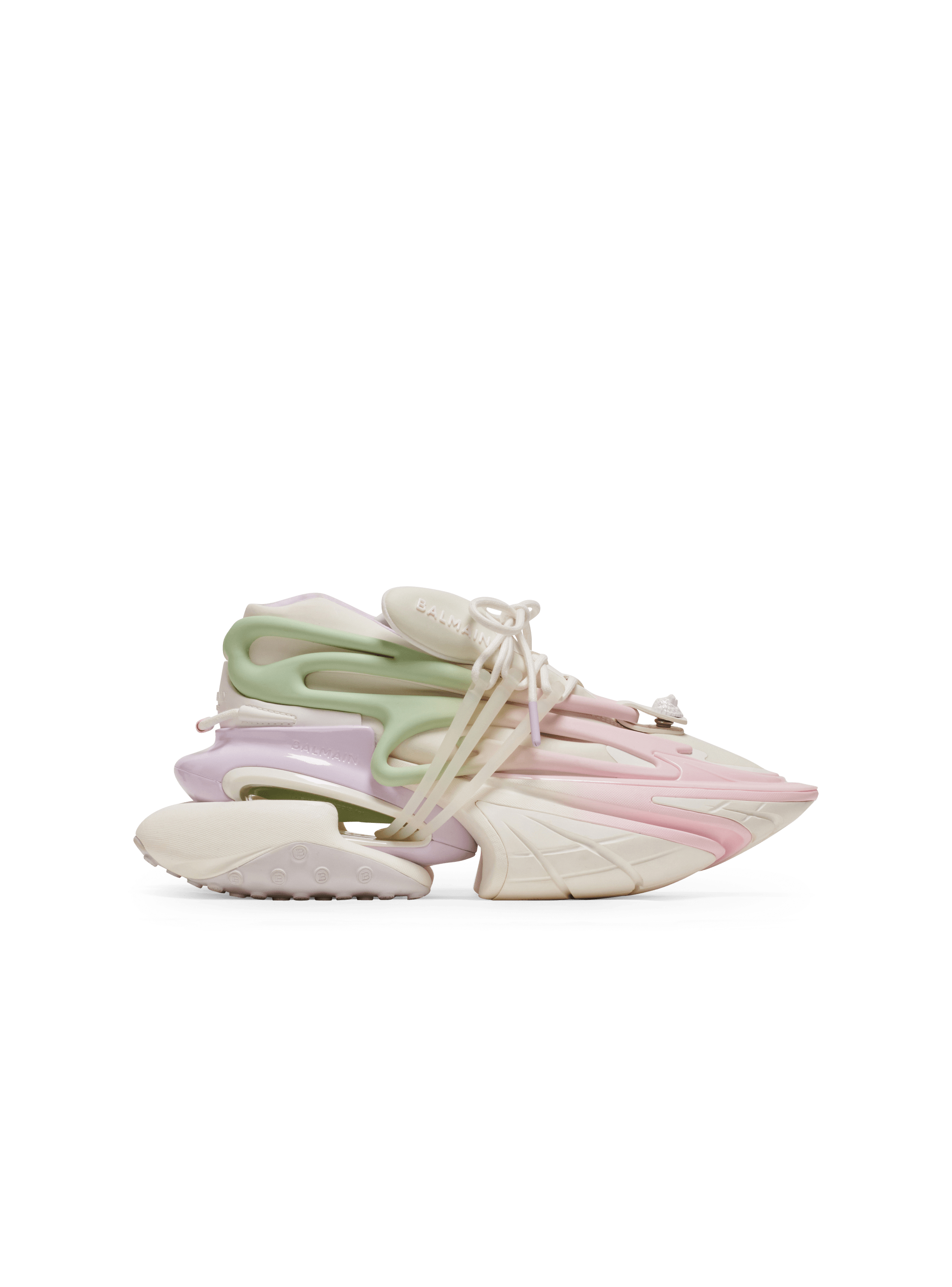 Sneakers Unicorn aus Neopren und Leder