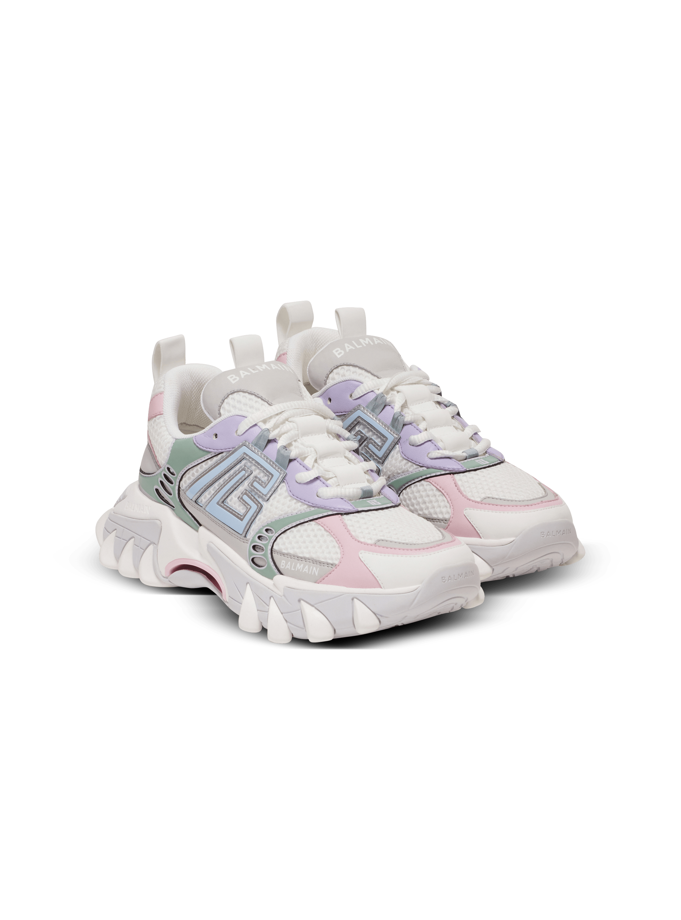B-East PB sneakers in technical materials and mesh