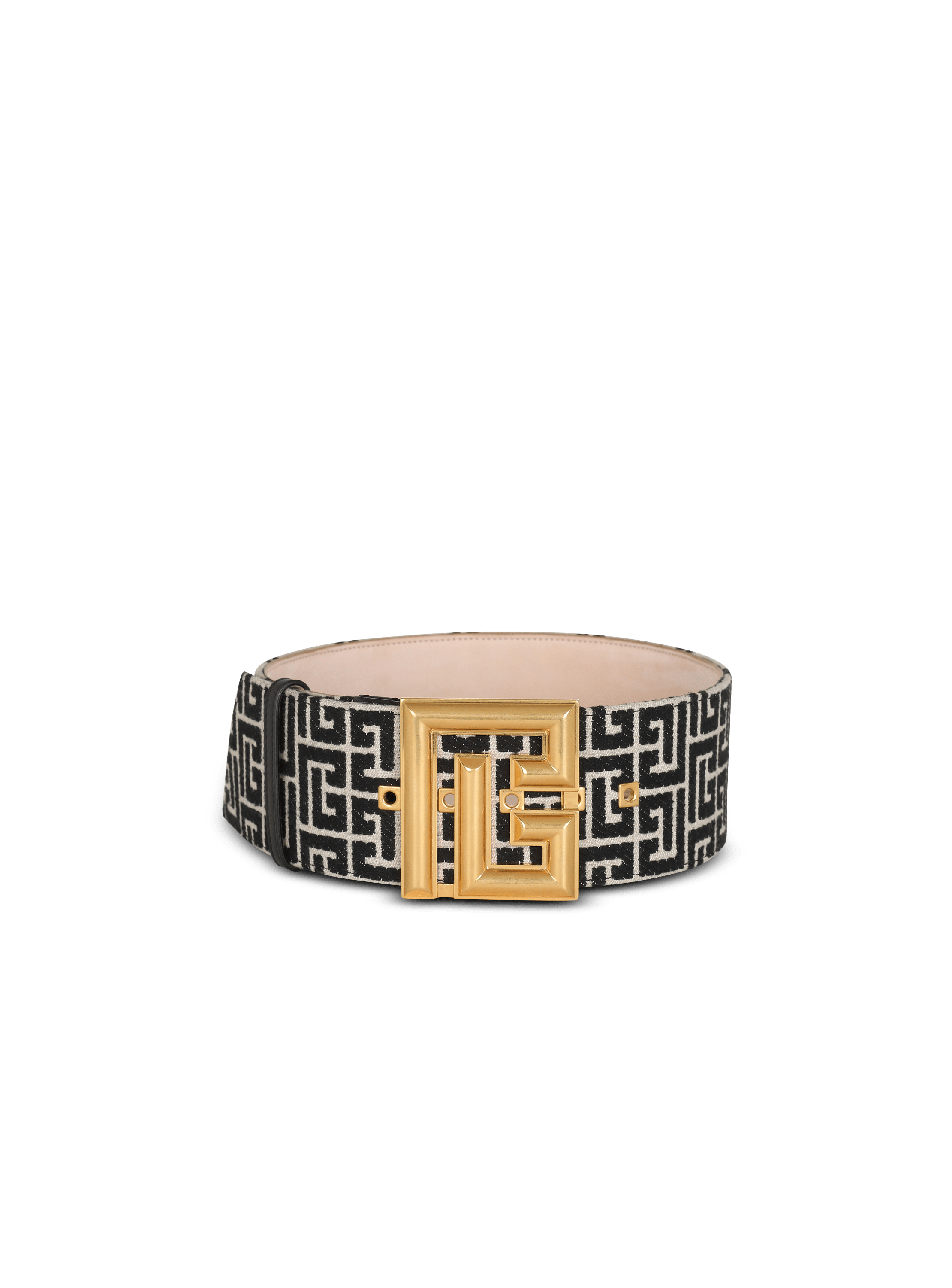 Ceinture P-Belt en jacquard monogramme