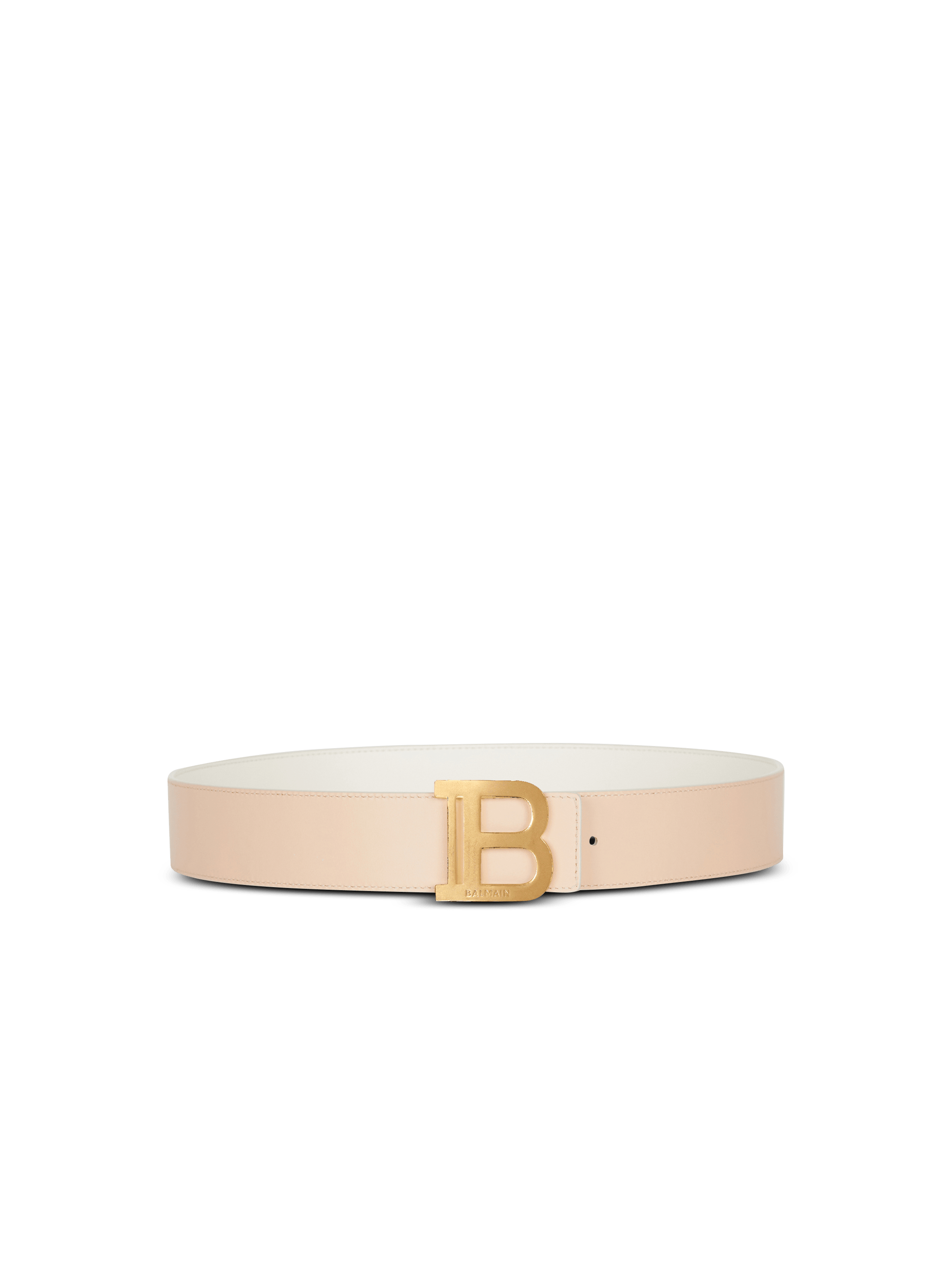 Reversible leather B-Belt