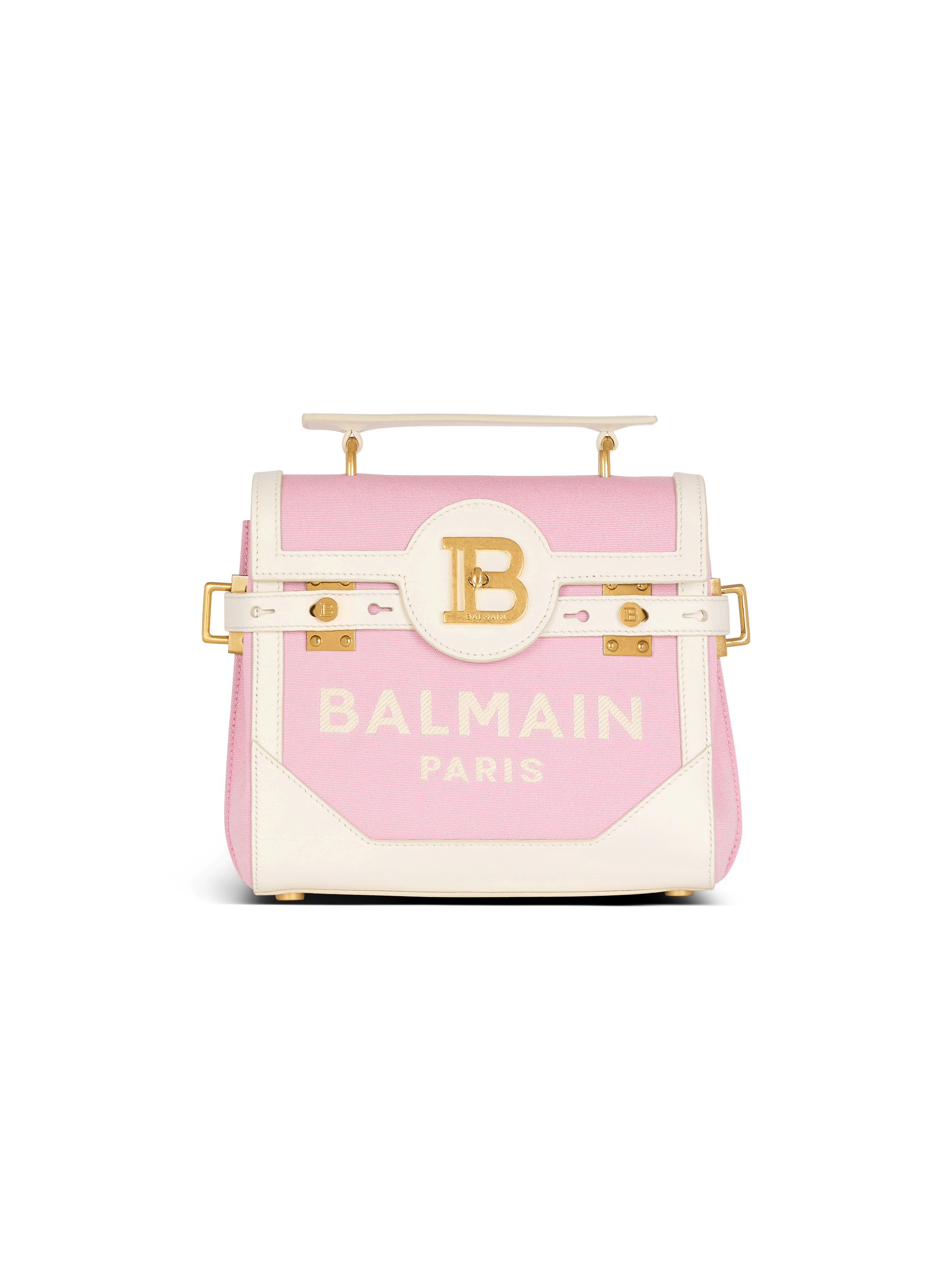 B-Buzz 23 canvas and leather bag