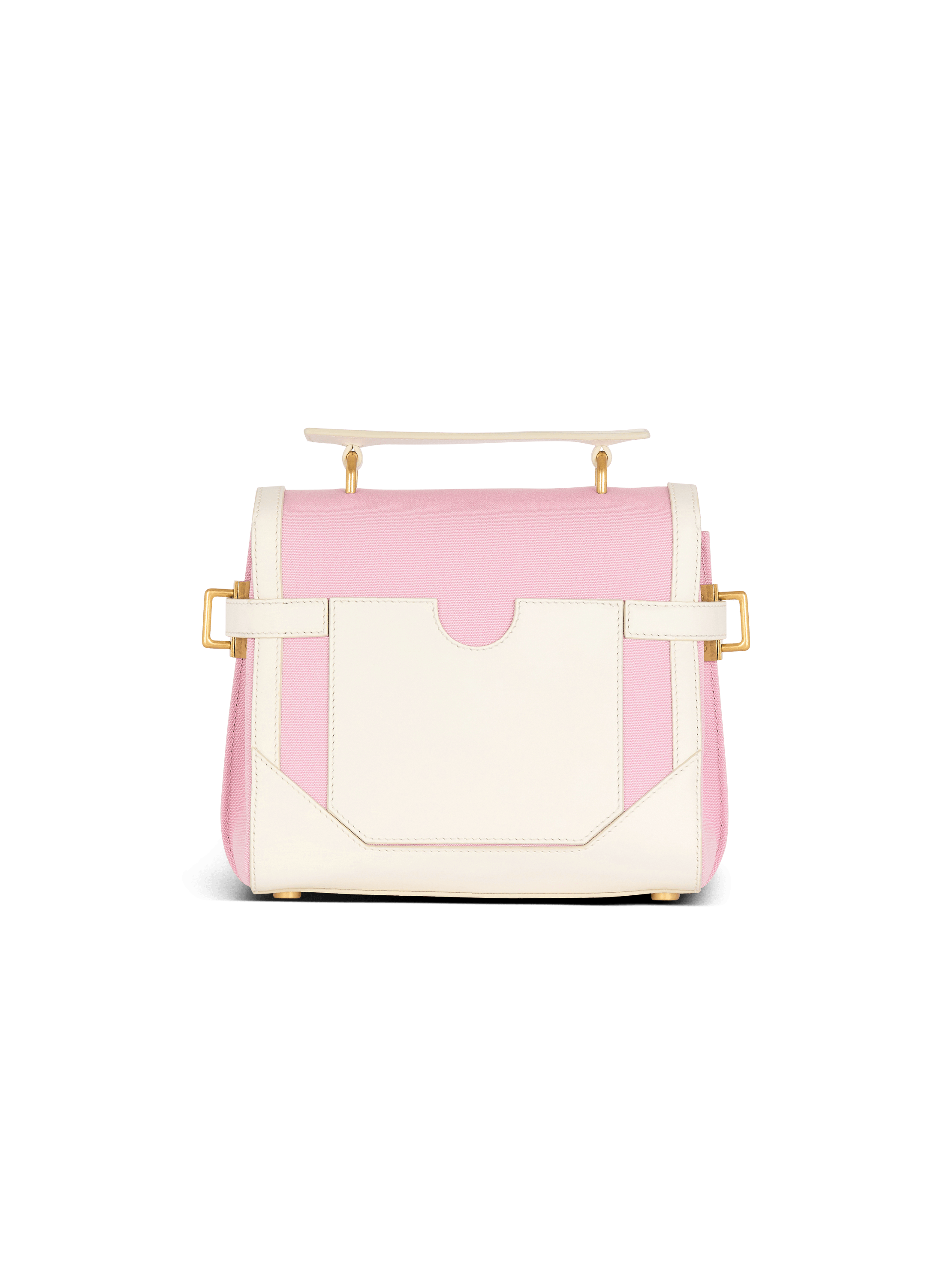 B Buzz 23 canvas and leather bag