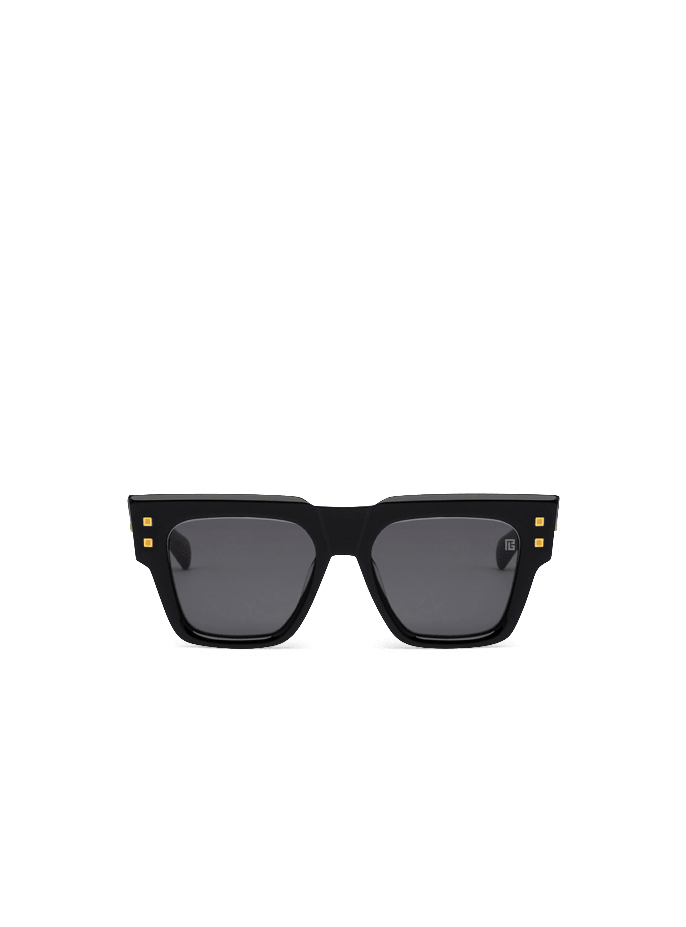 balmain paris Lunettes de soleil B-Army noir - Femme