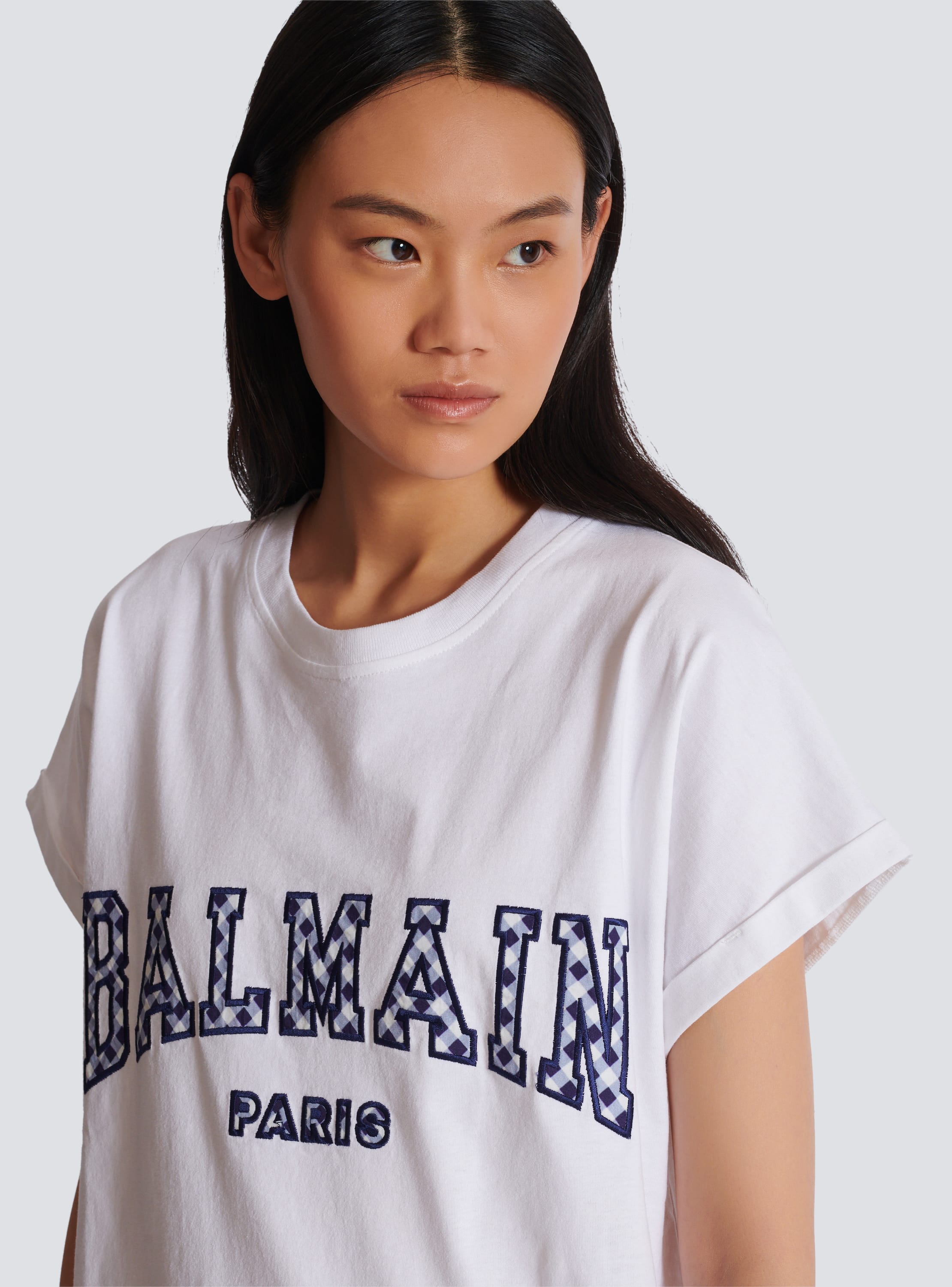 Tshirt Balmain made shops in France soft cotton.