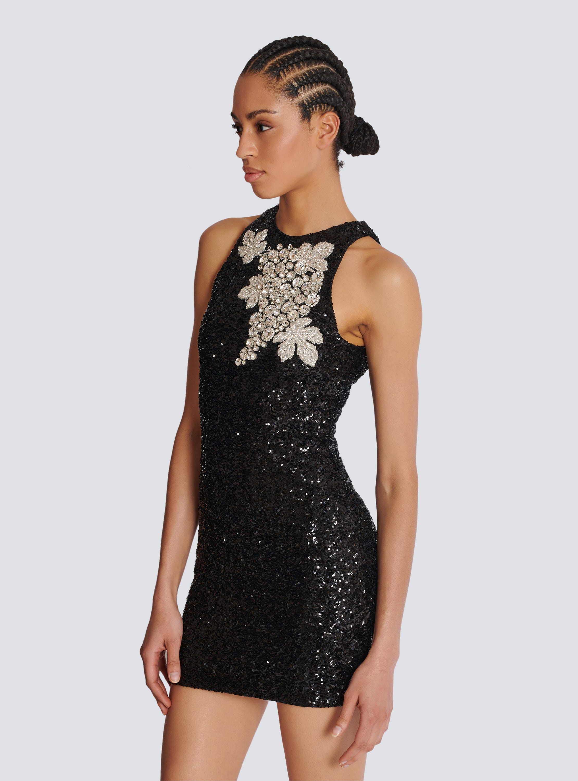 Balmain lace dress best sale