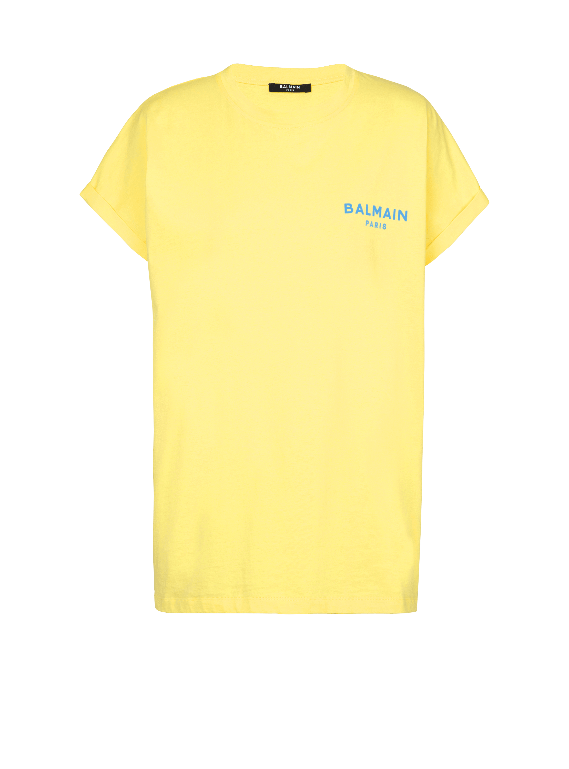 T-shirt floqué Balmain Paris