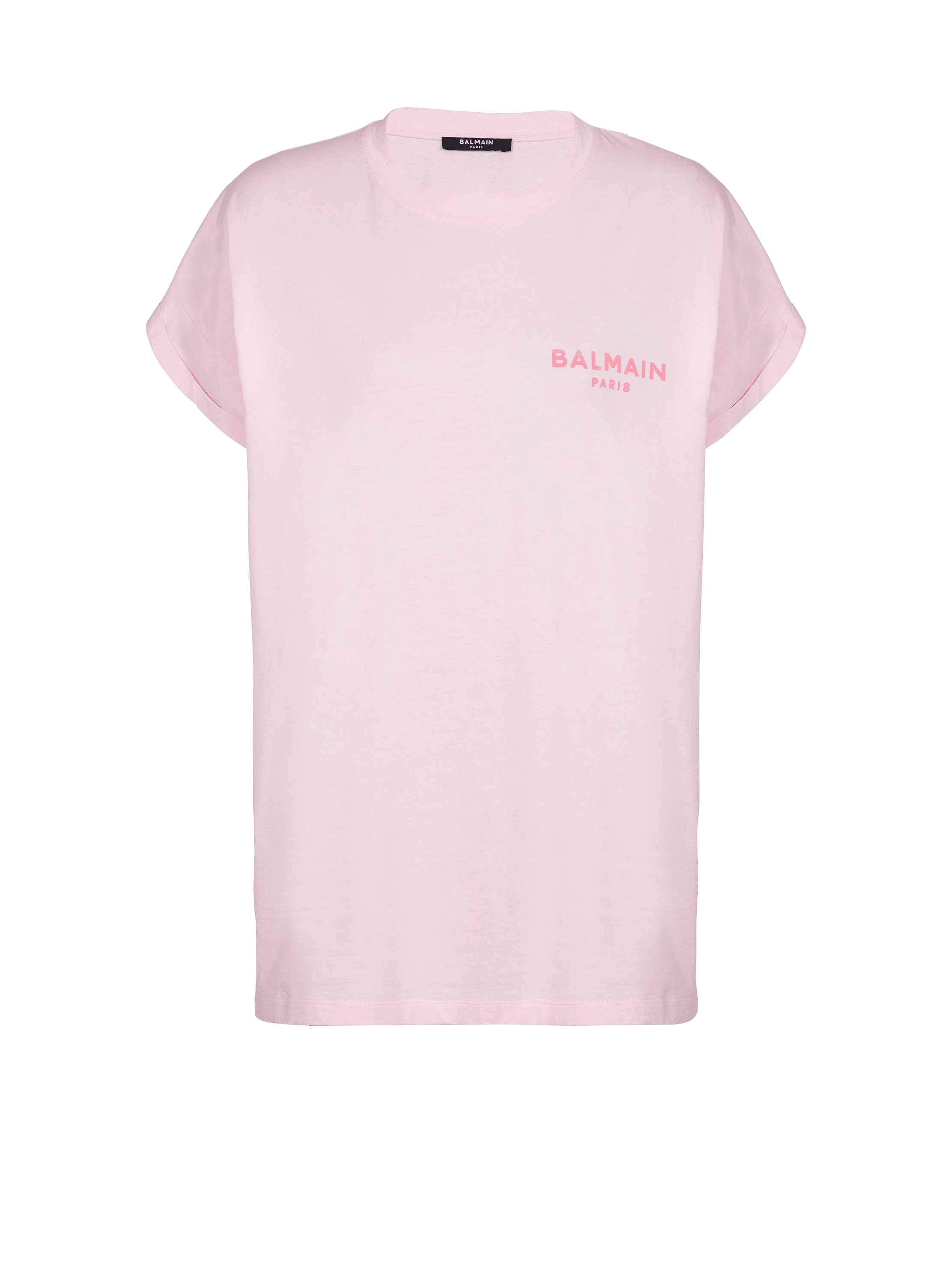 T-shirt floqué Balmain Paris