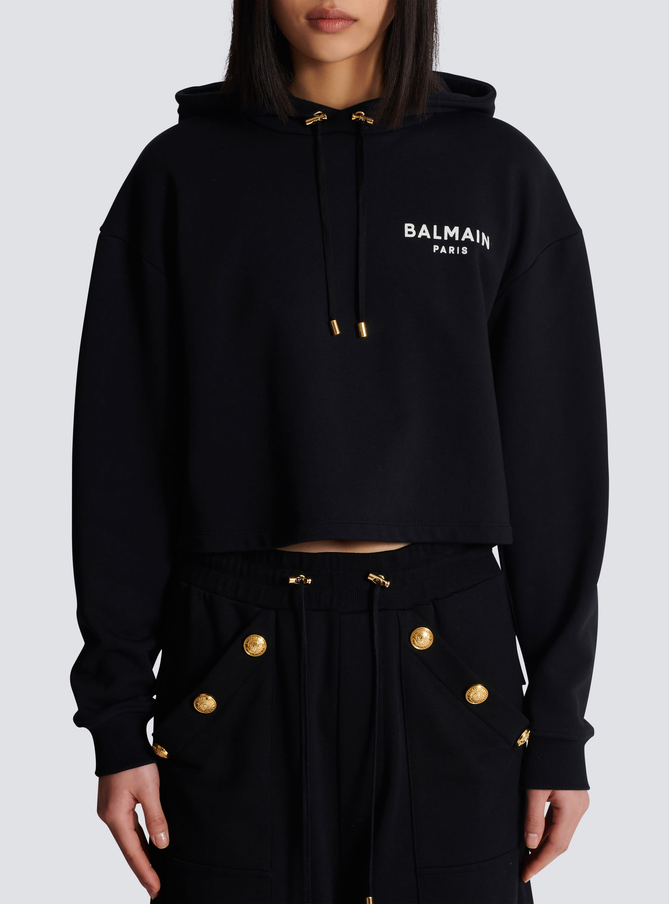 Balmain logo hoodie online