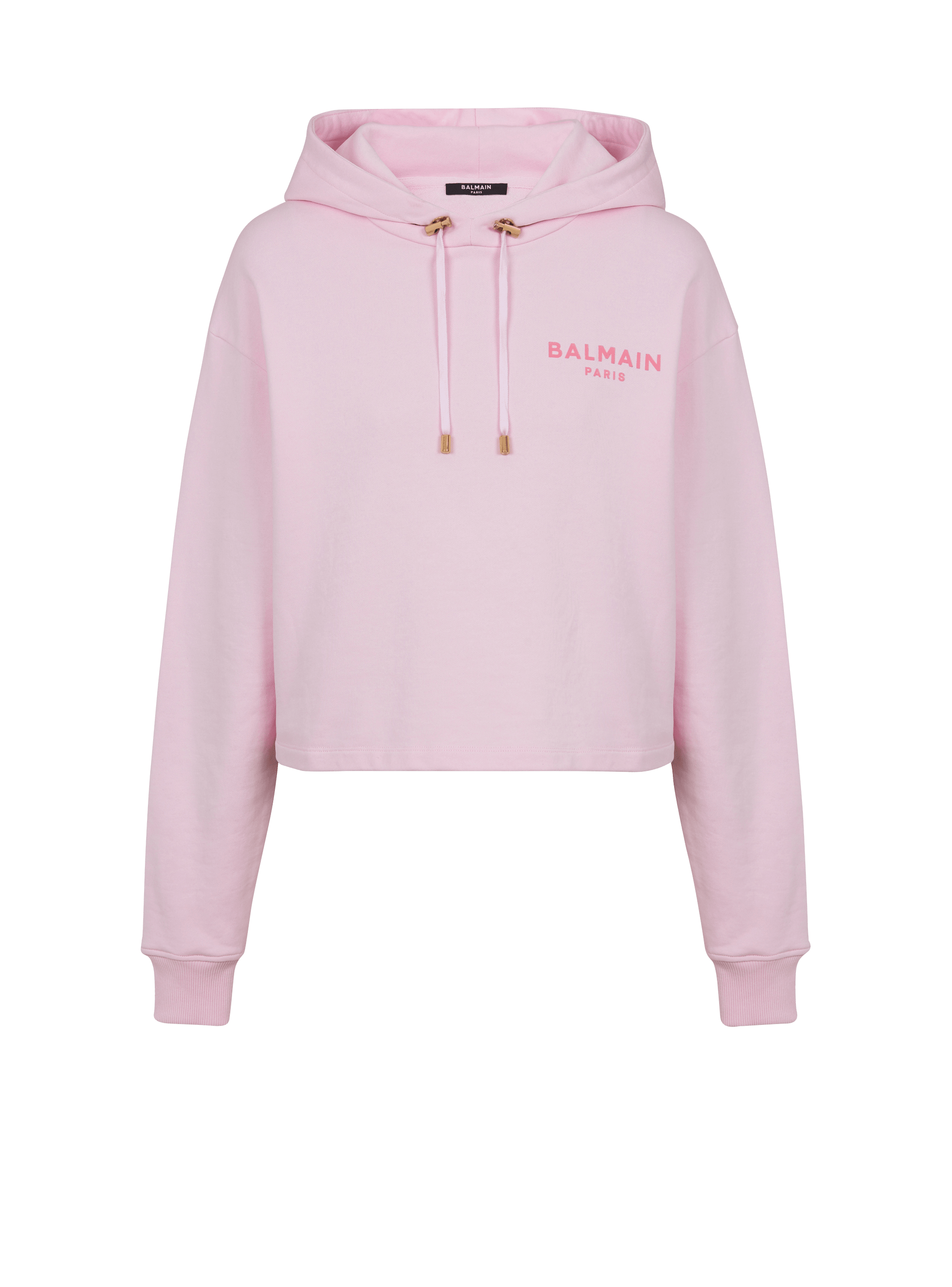 Flocked Balmain Paris hoodie