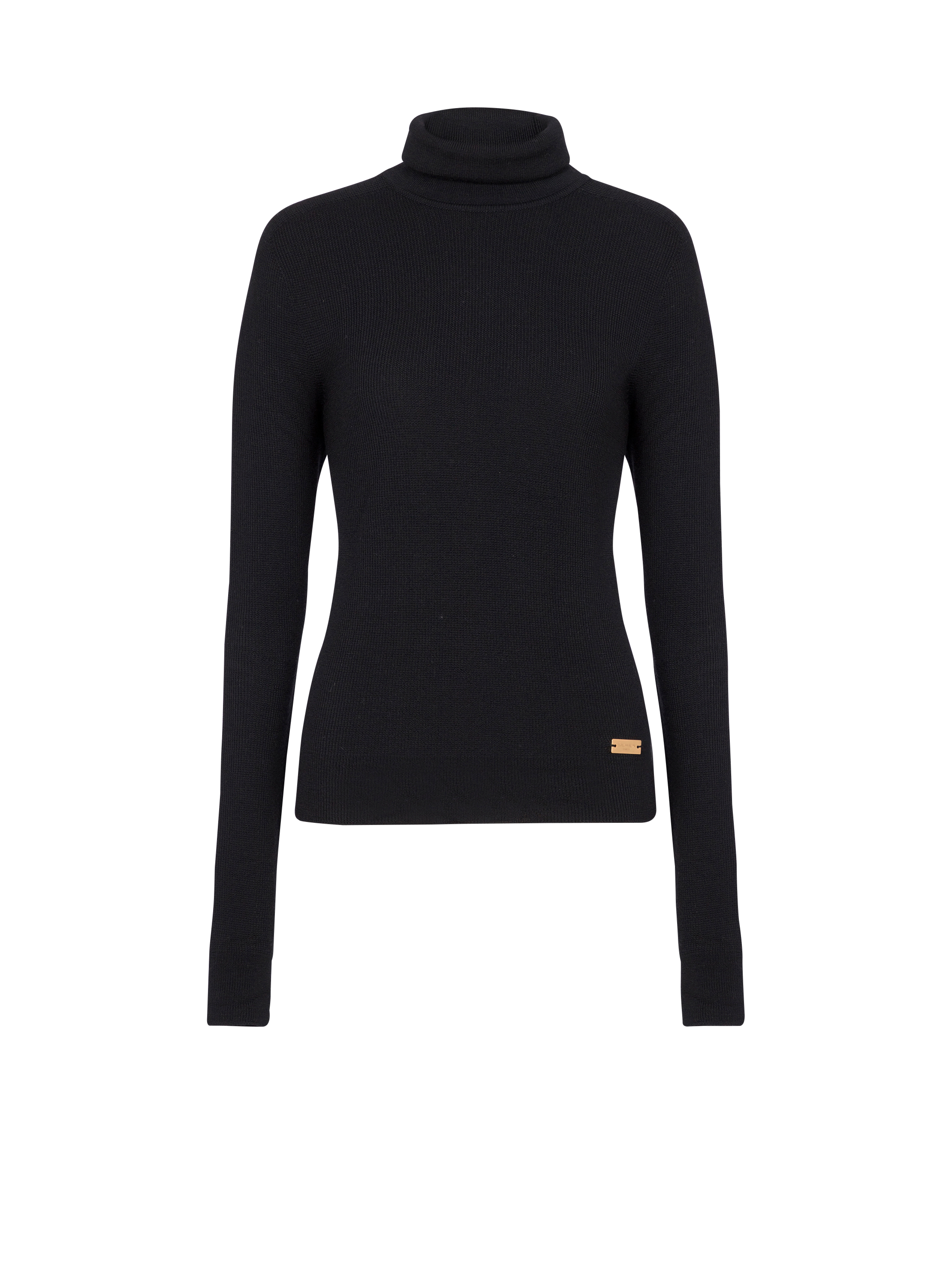 Pullover in maglia dolcevita