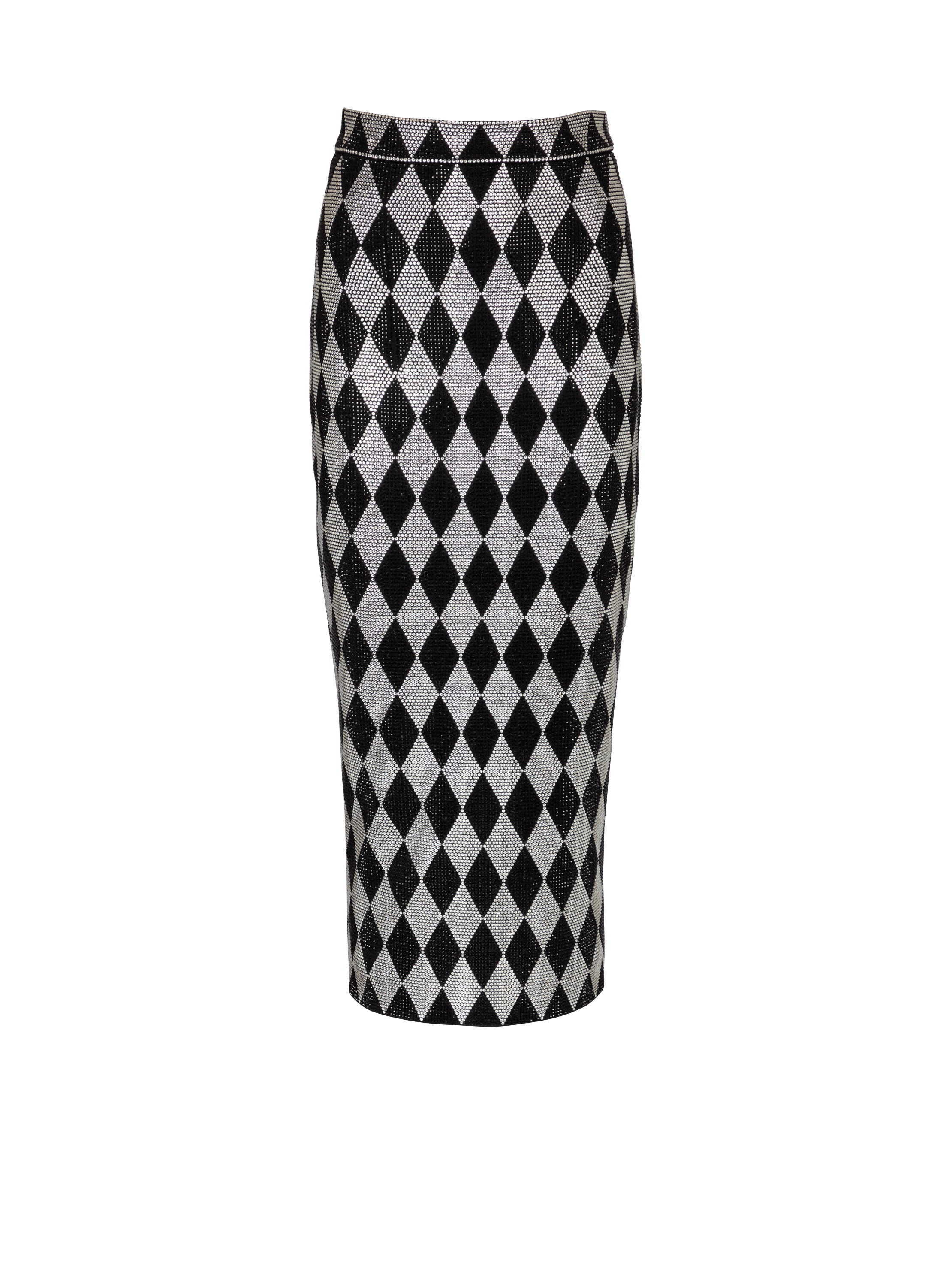 Falda midi de strass Diamond