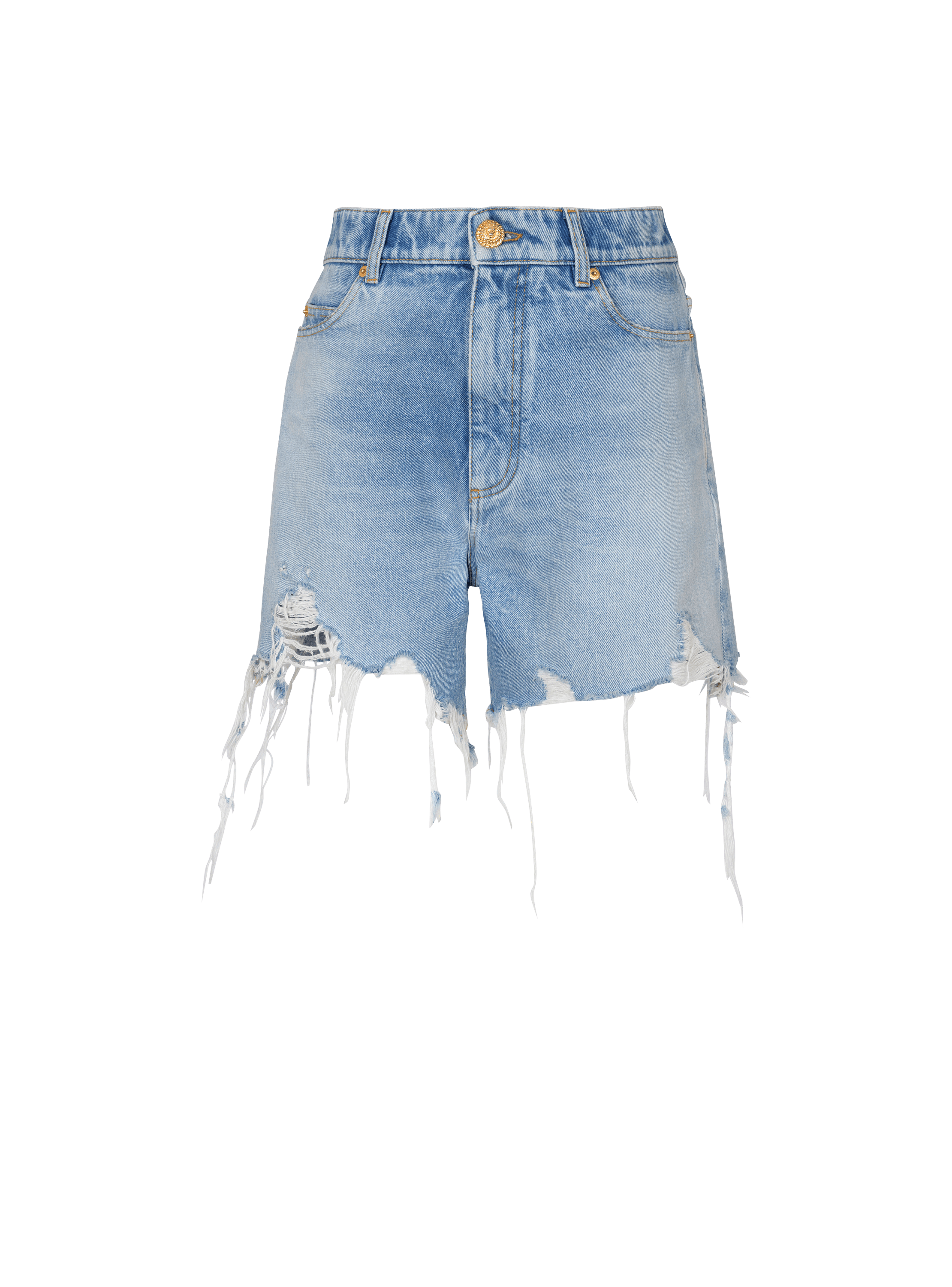 Balmain jeans shorts on sale