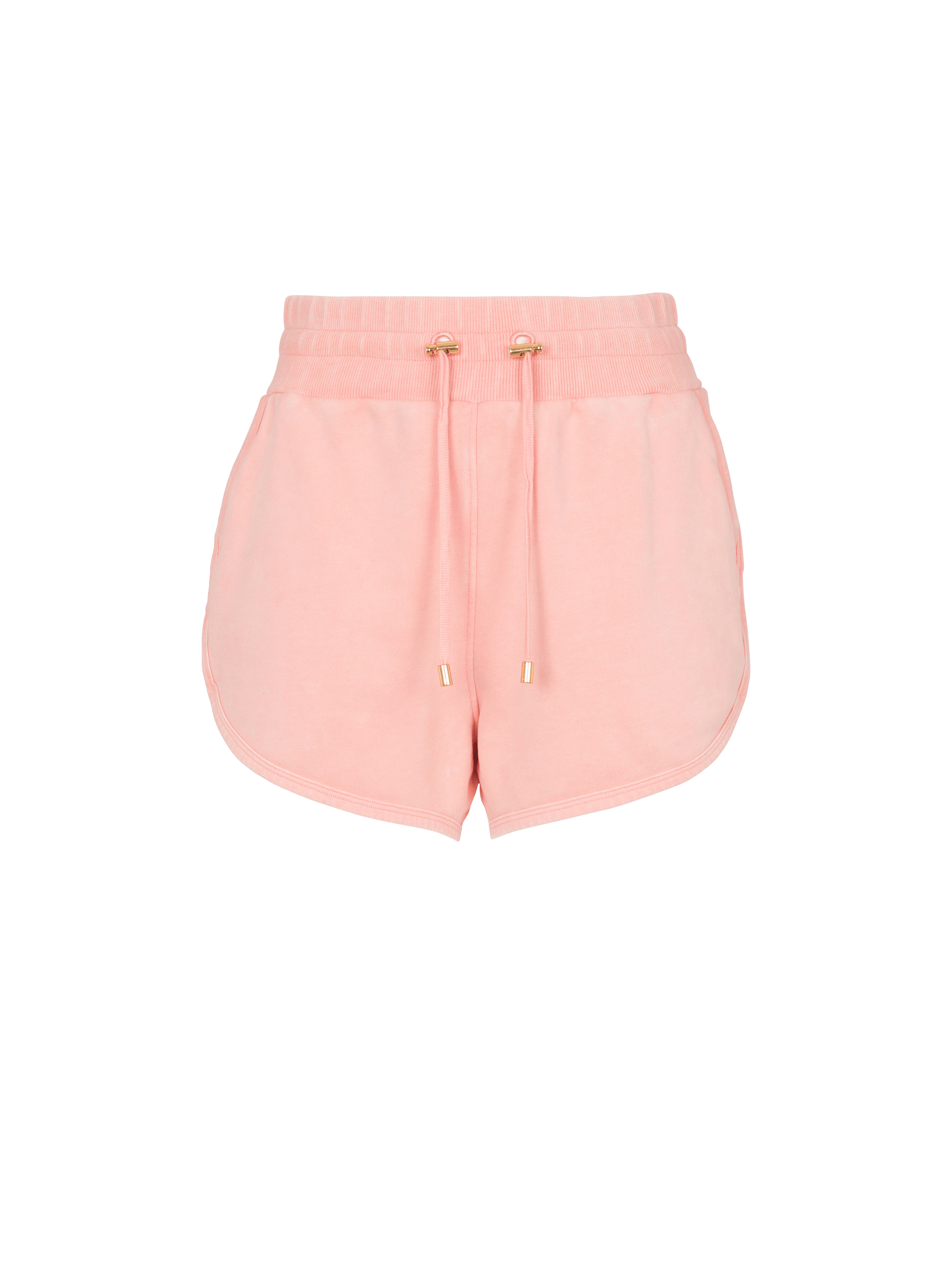 Shorts mit Balmain Vintage-Stickerei