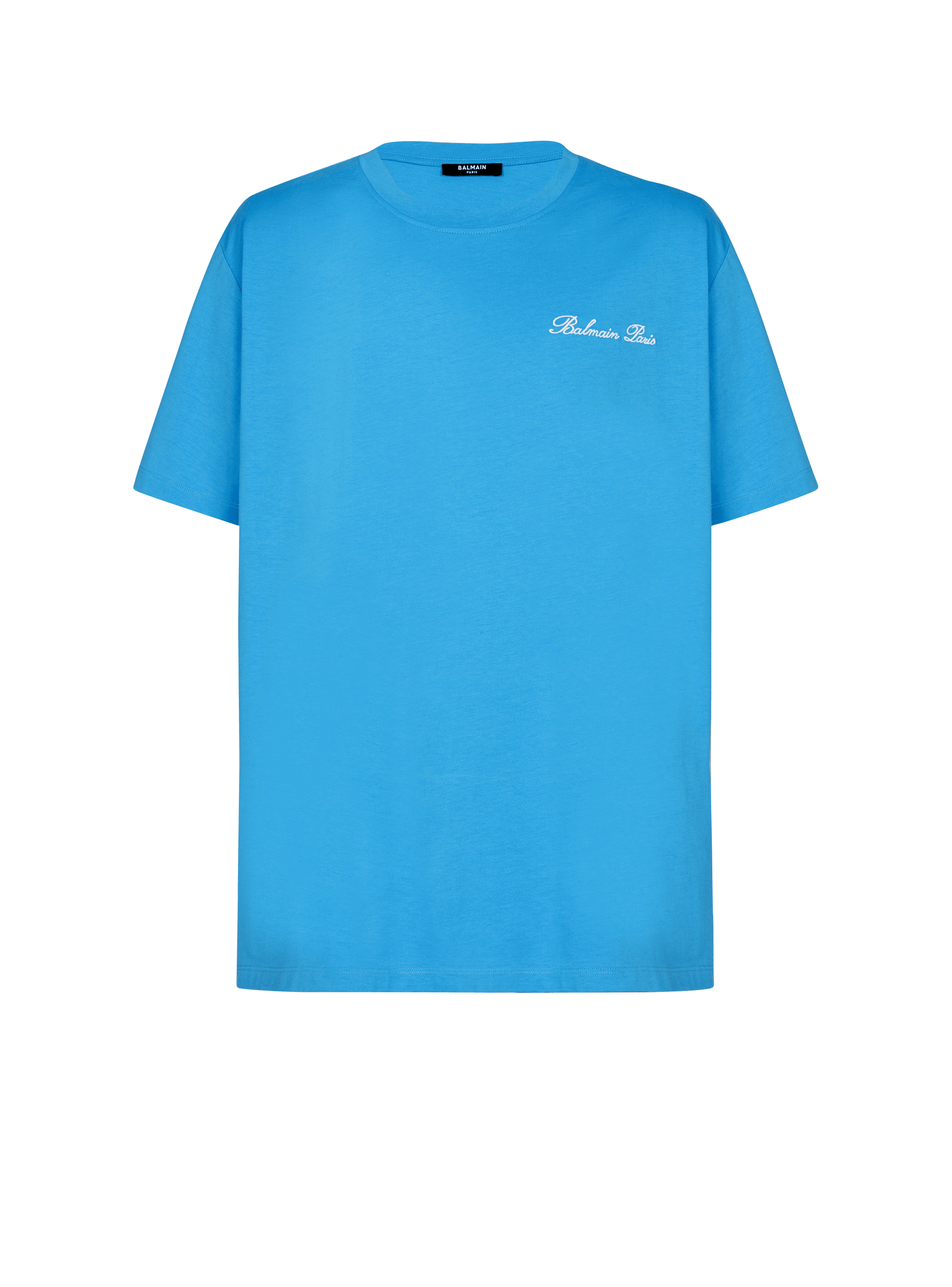 T-shirt ample brodé Balmain Signature