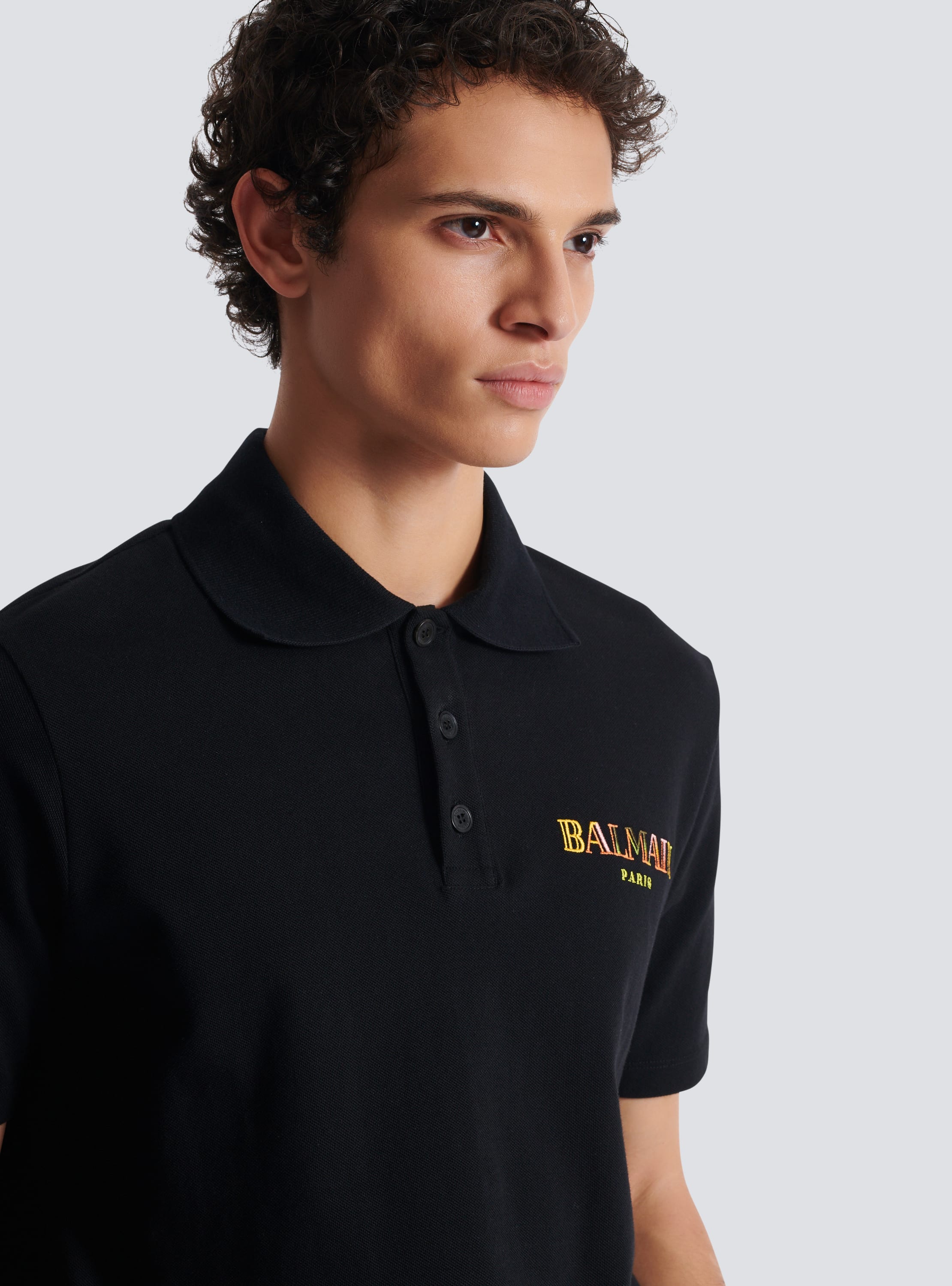 Balmain polo shirt best sale