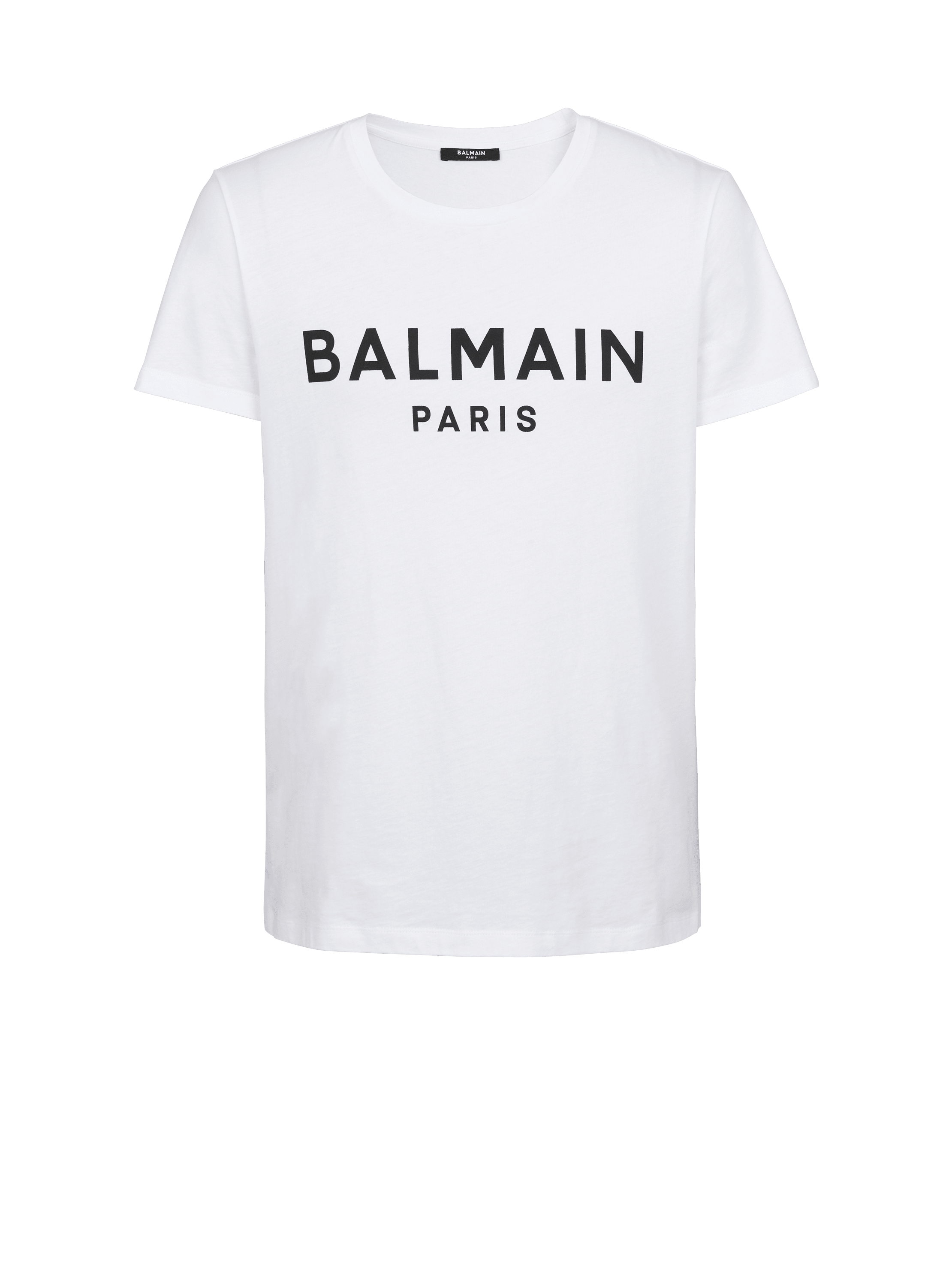 Balmain t shirt with holes hotsell