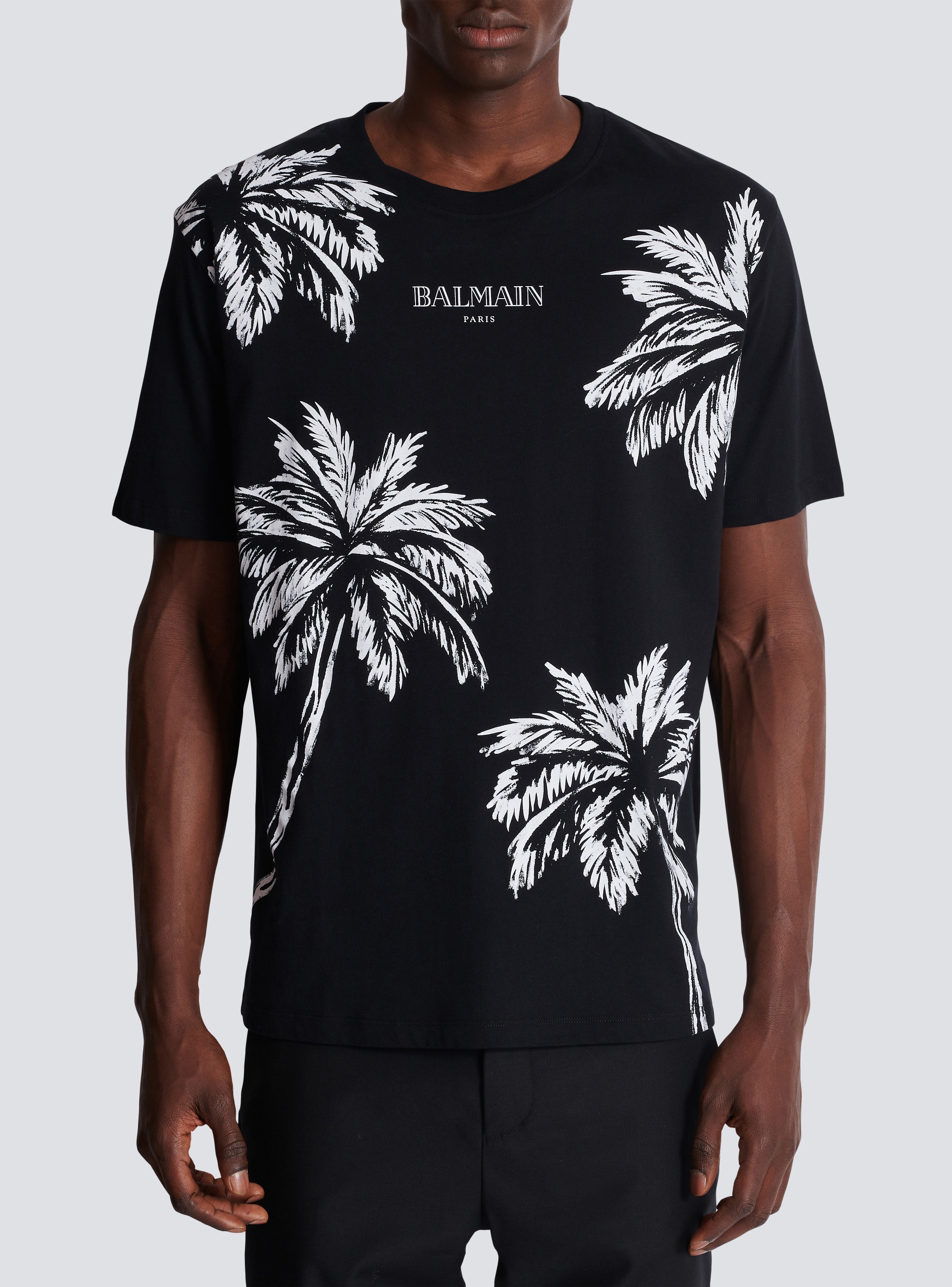 Balmain t shirt style best sale