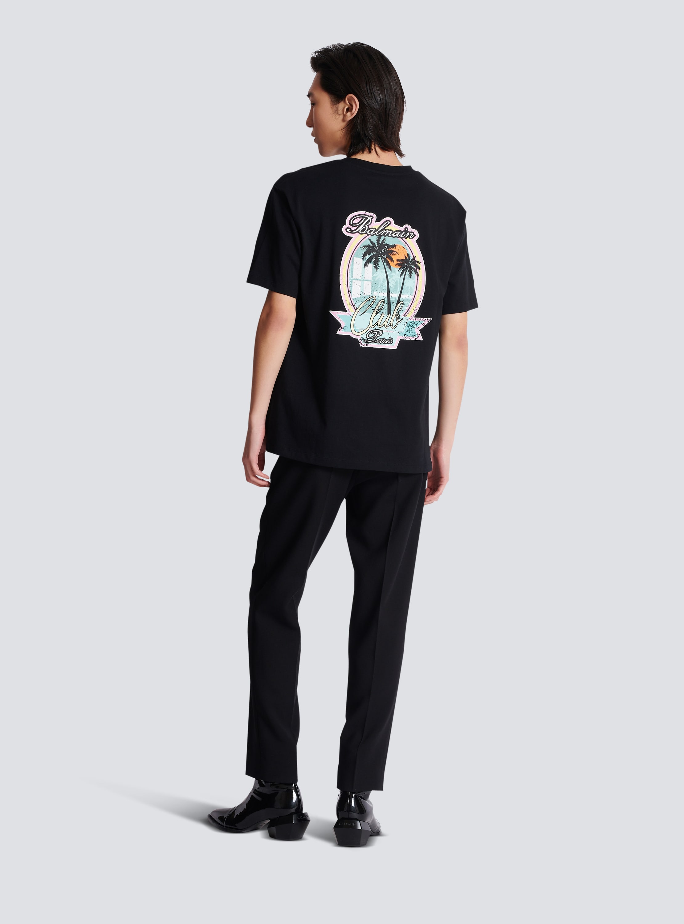 Club Balmain Signature printed T-shirt