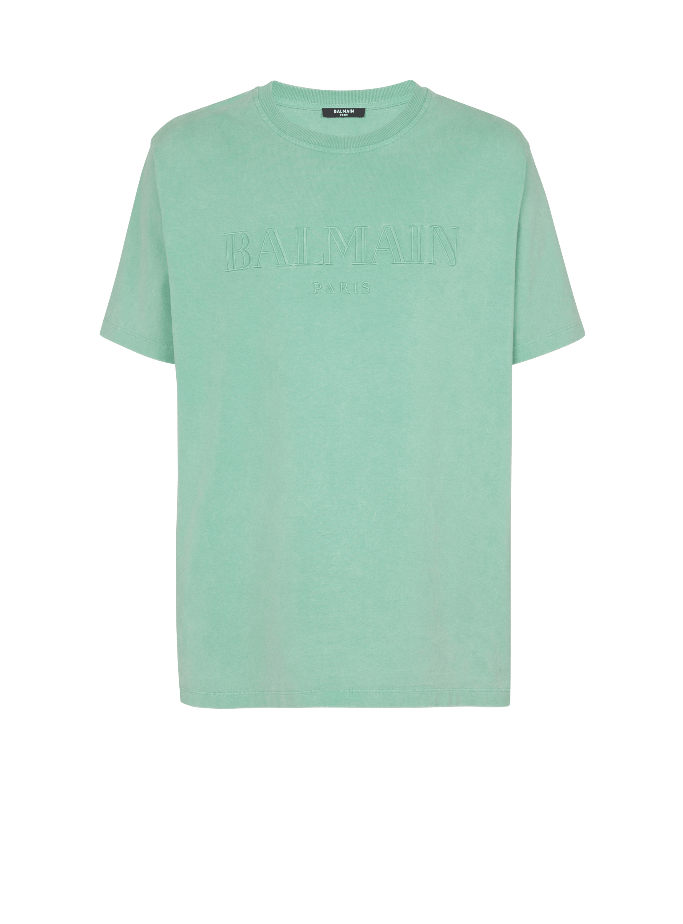 T-Shirt BALMAIN Men color Green