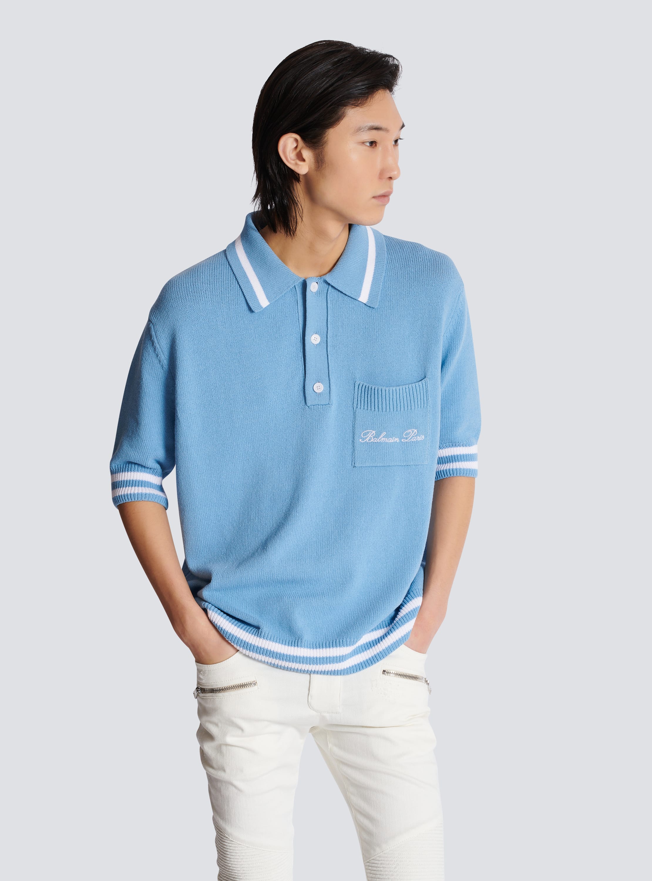 Balmain Signature Polo Shirt