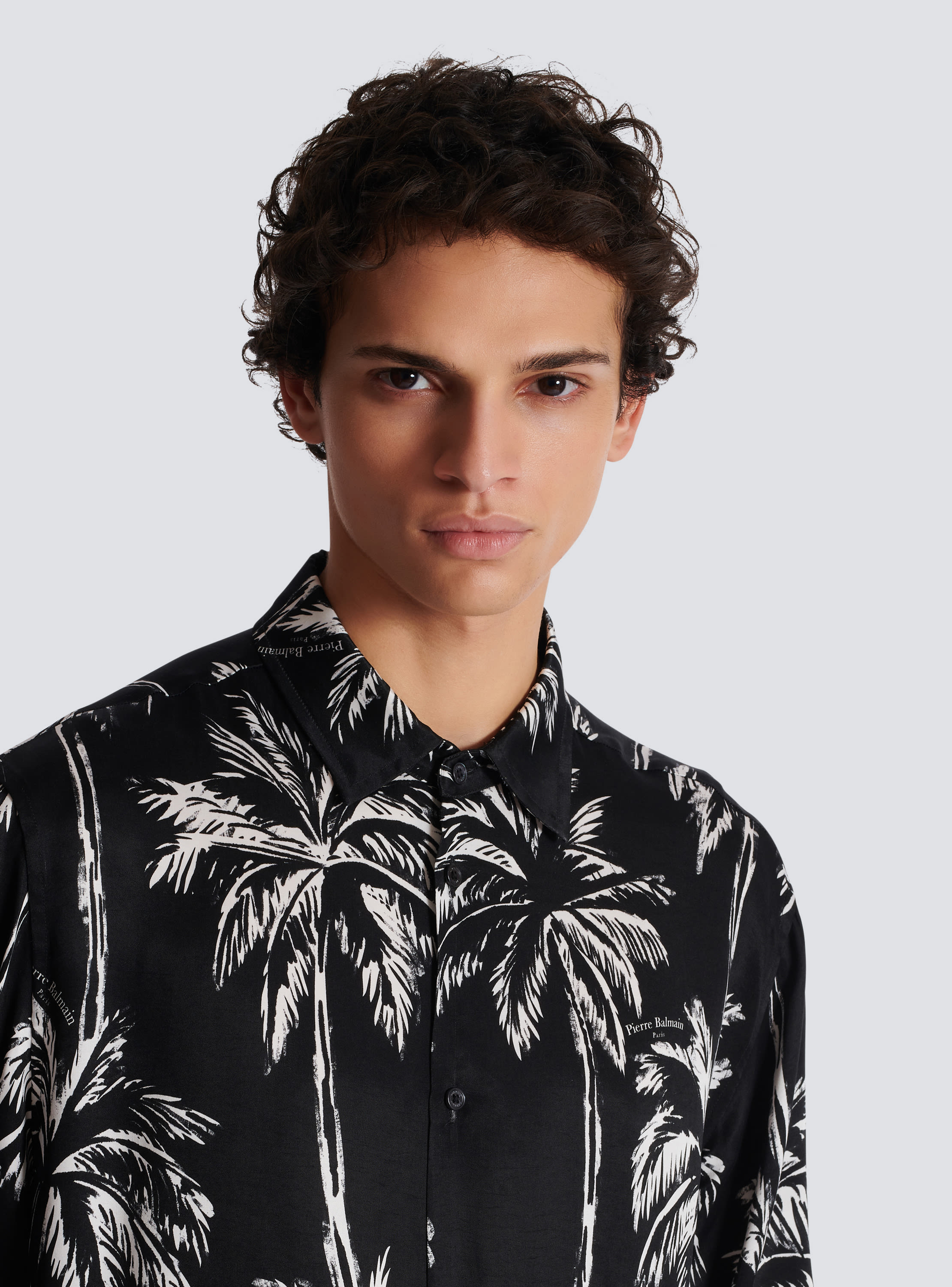Chemise homme palmier hotsell