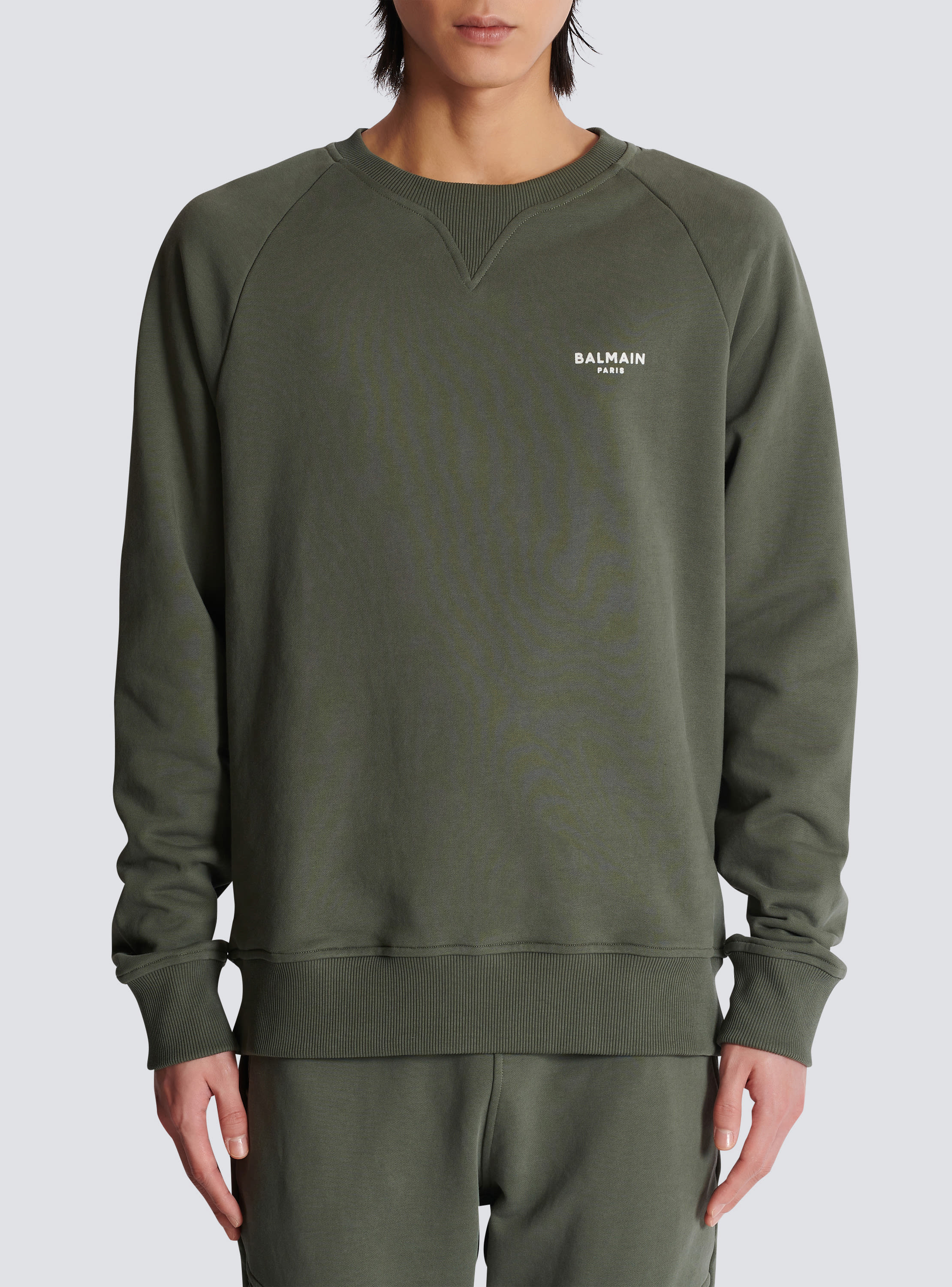 Balmain crewneck sweatshirt online