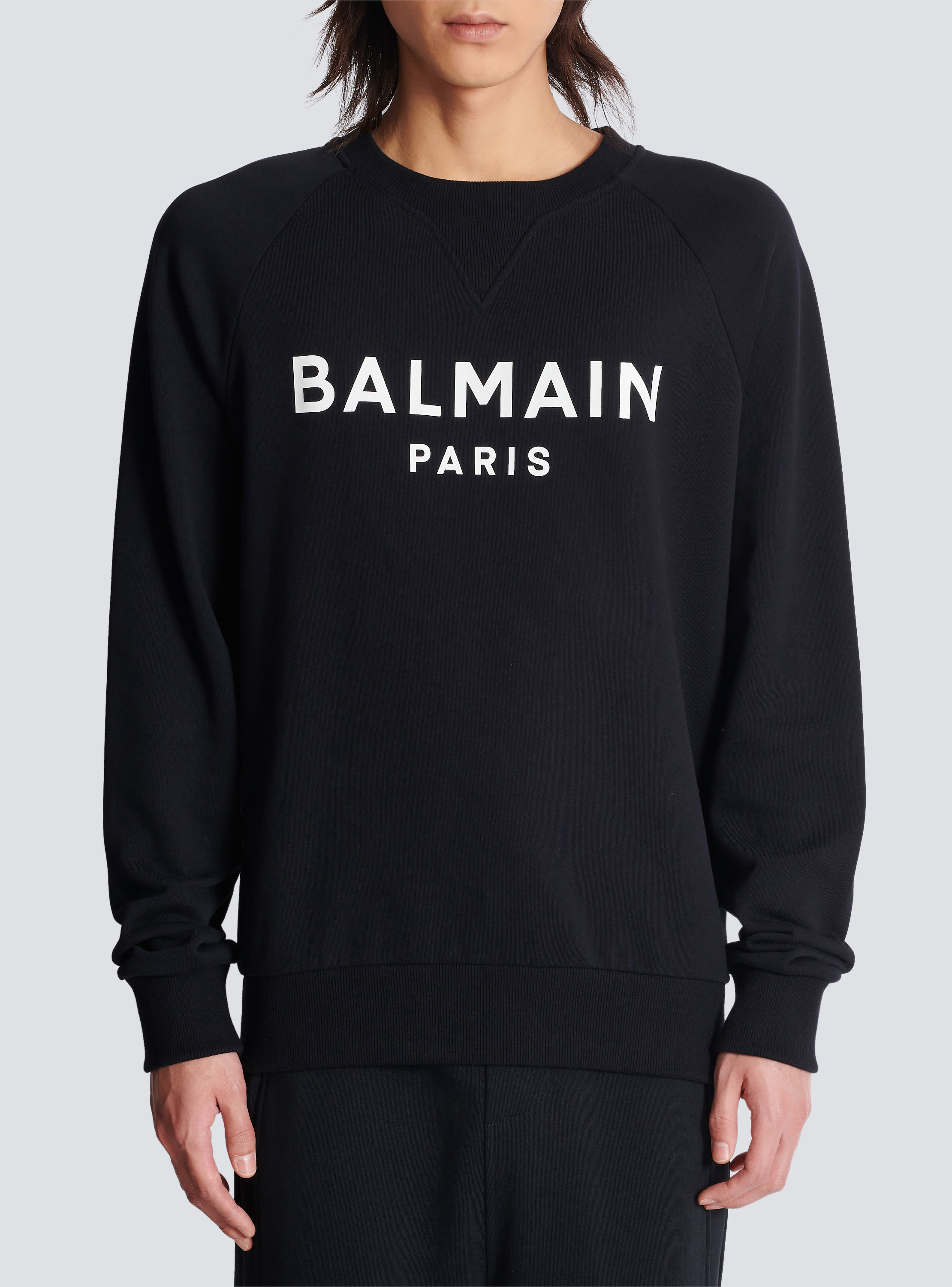 Balmain Paris printed sweatshirt