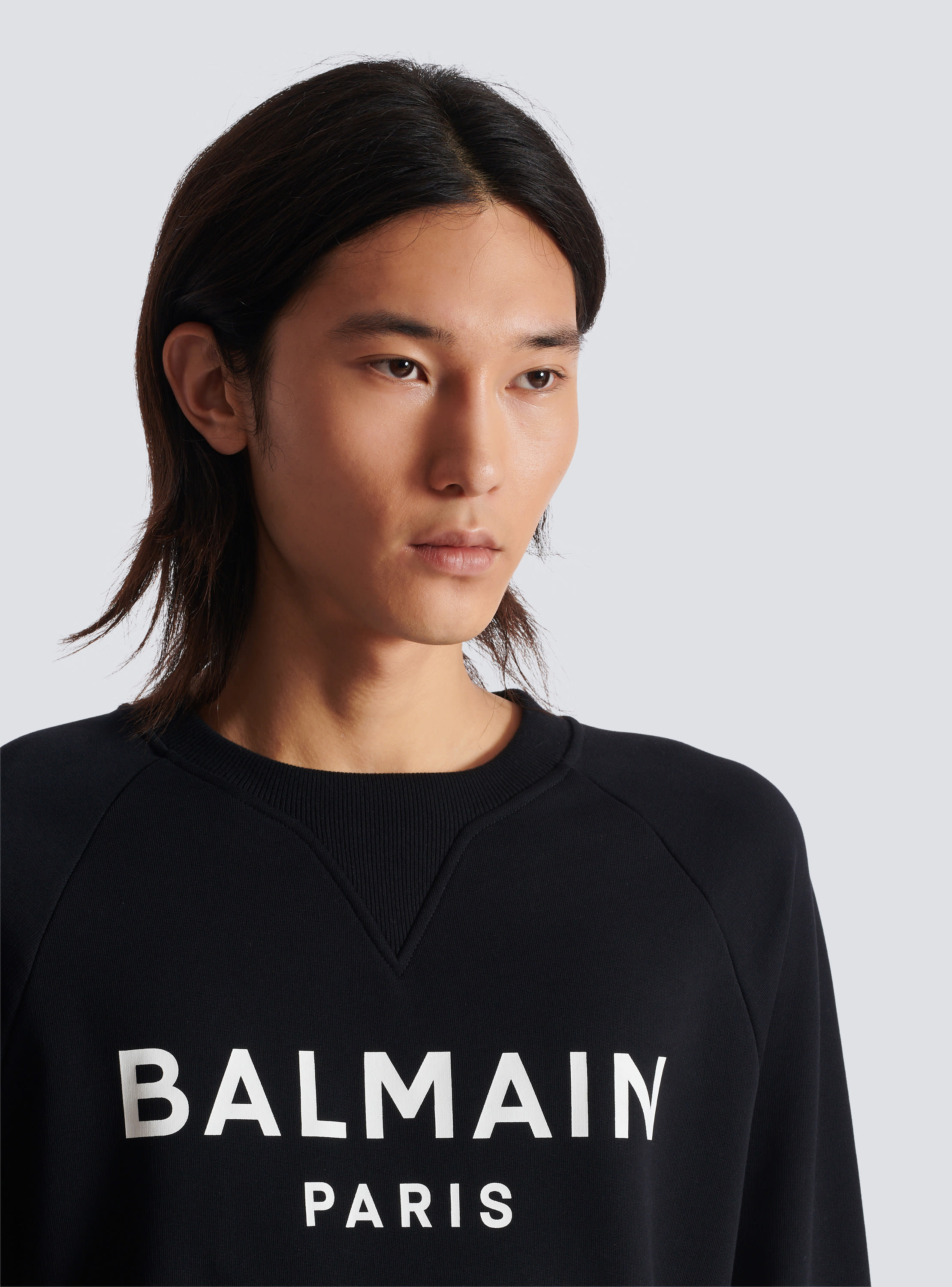 Balmain Paris printed sweatshirt