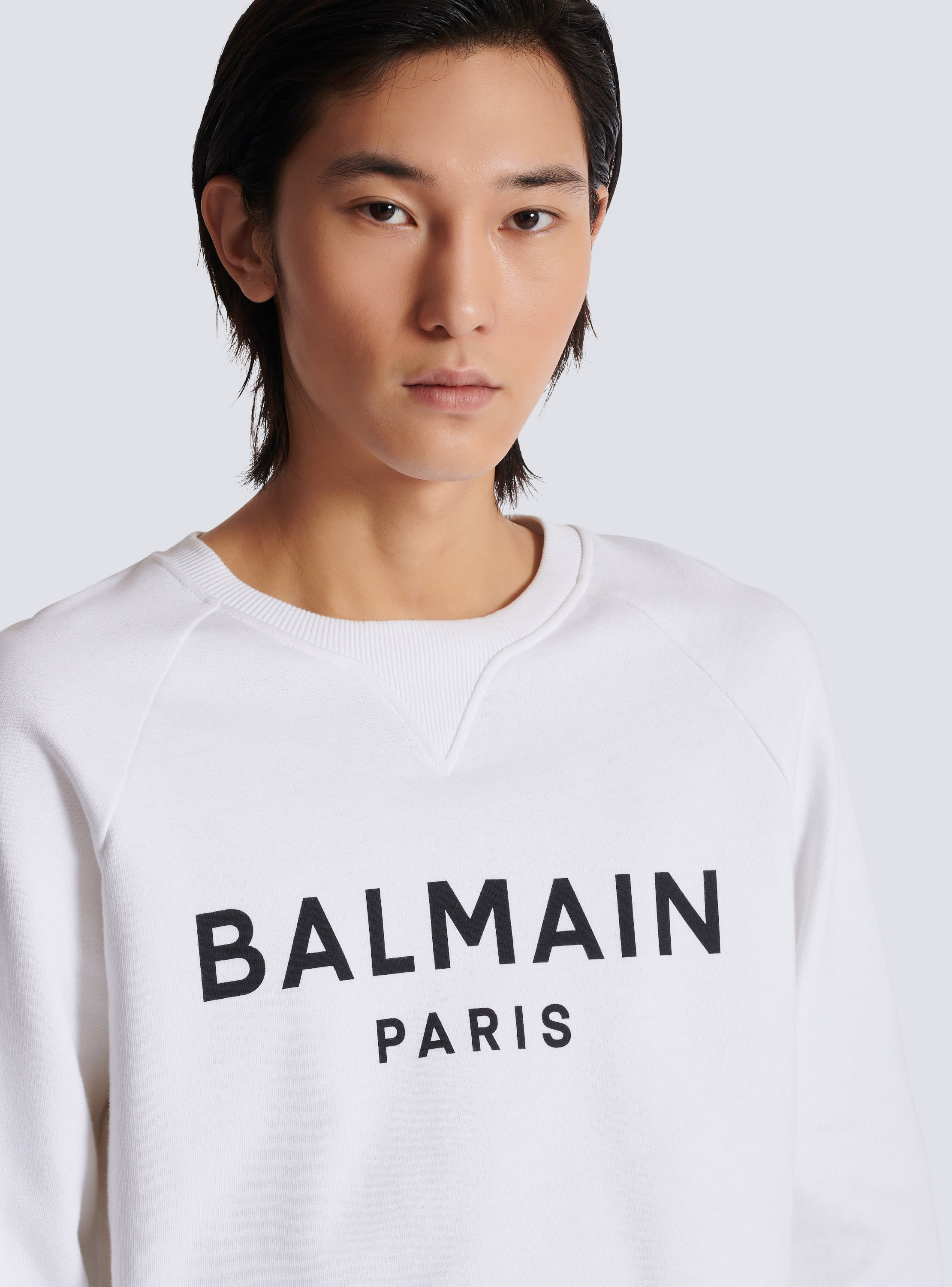 Balmain Paris printed sweatshirt