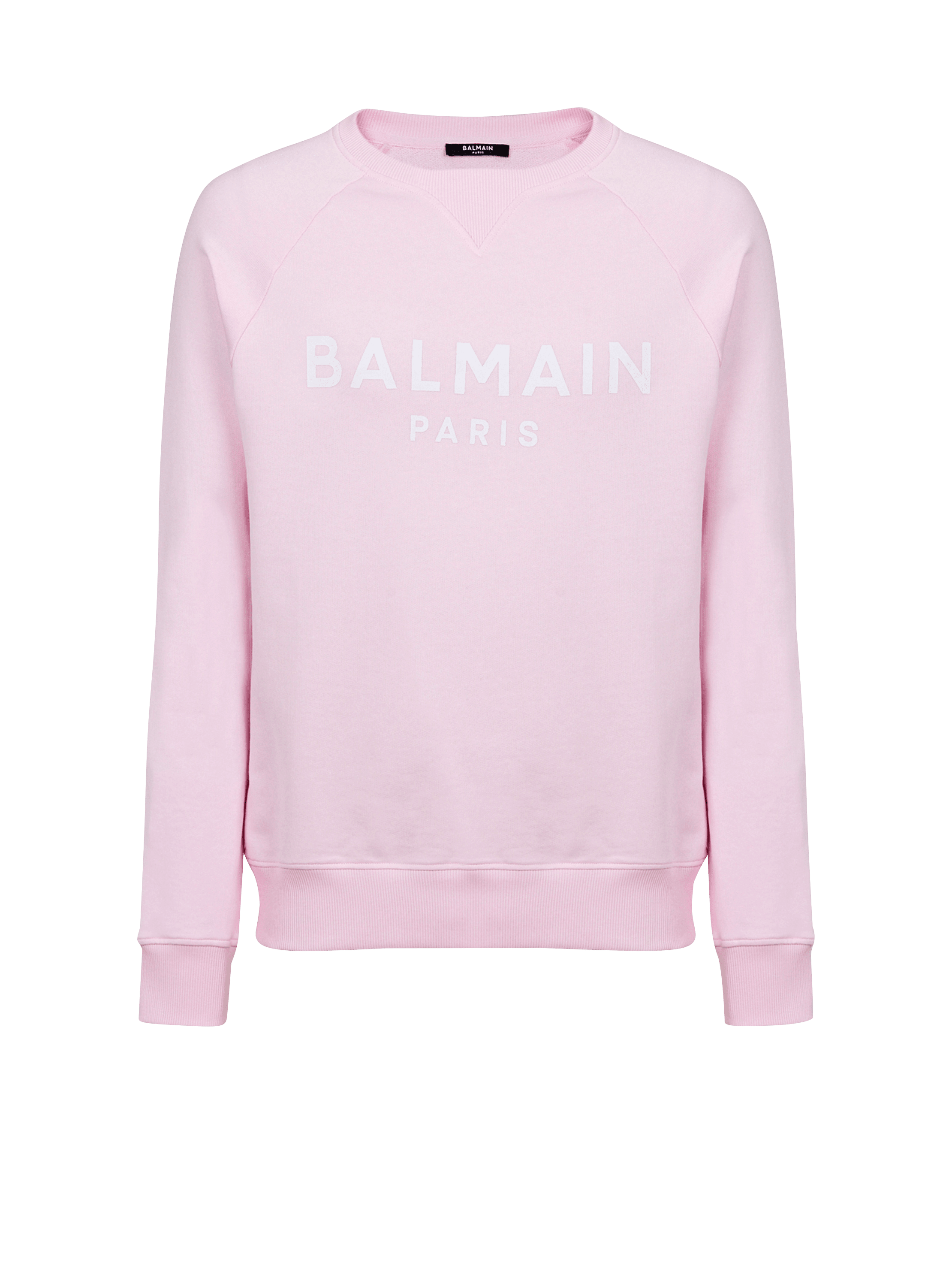 Balmain Paris printed sweatshirt pink - Men | BALMAIN