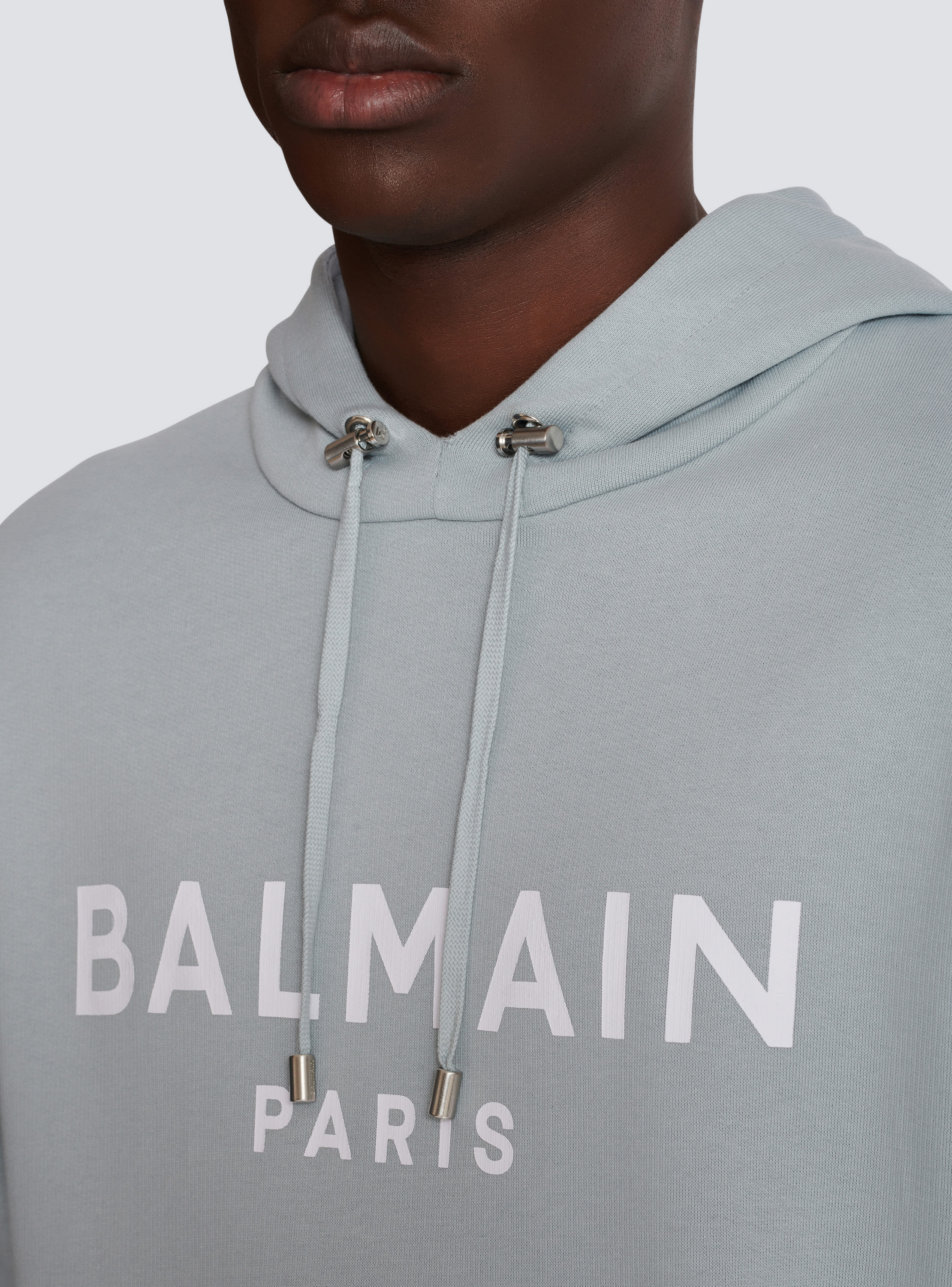 Printed Balmain Paris hoodie