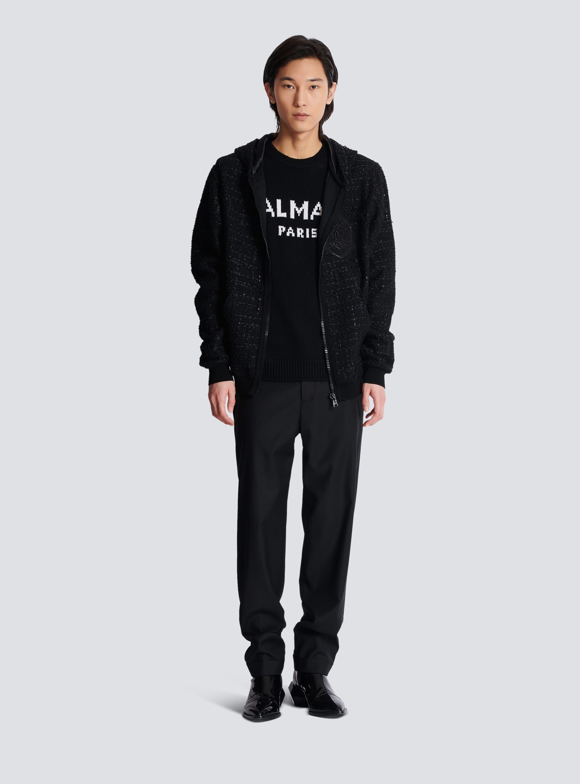 Wool Balmain Paris jumper