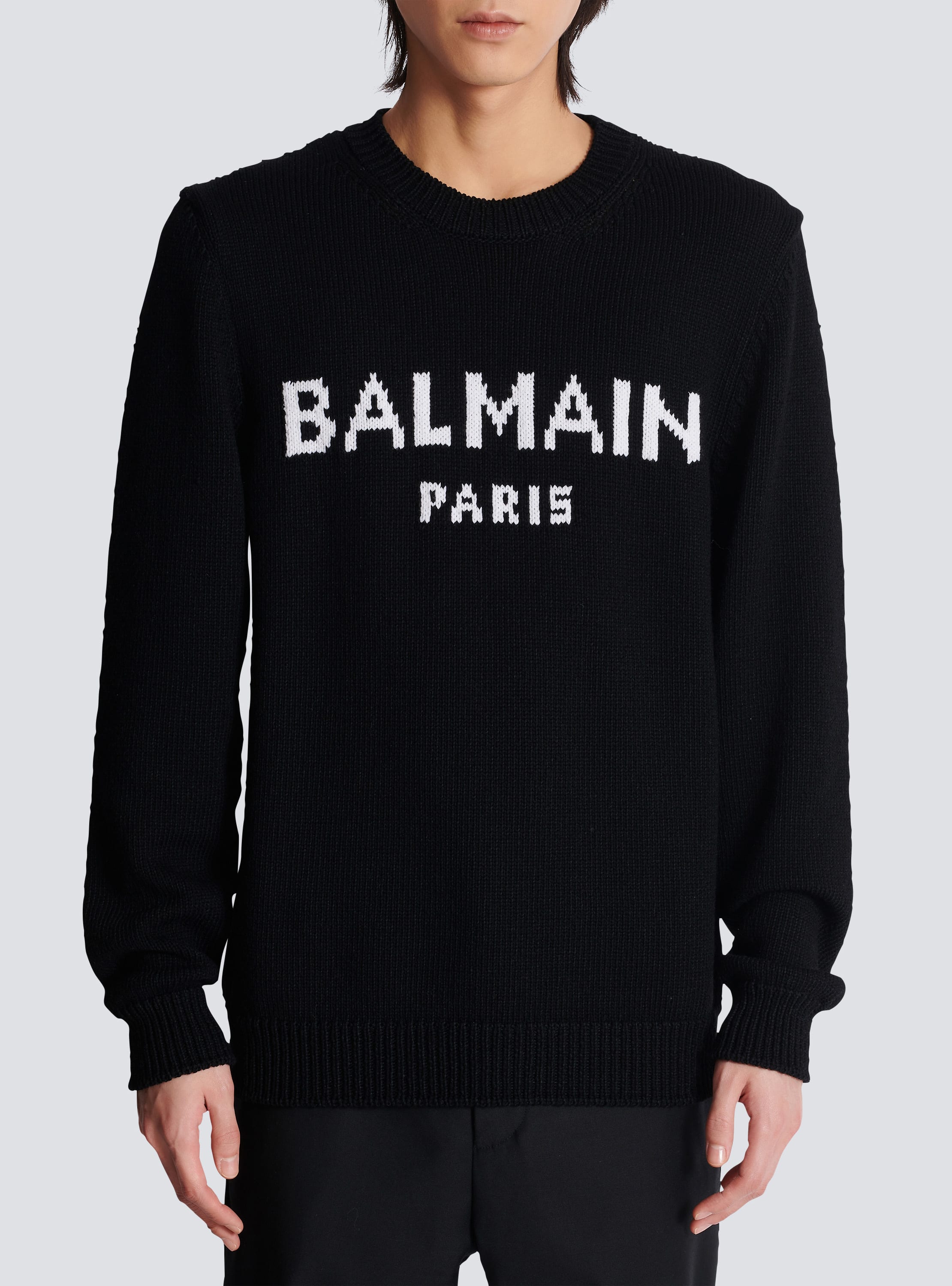 Wool Balmain Paris jumper Men BALMAIN