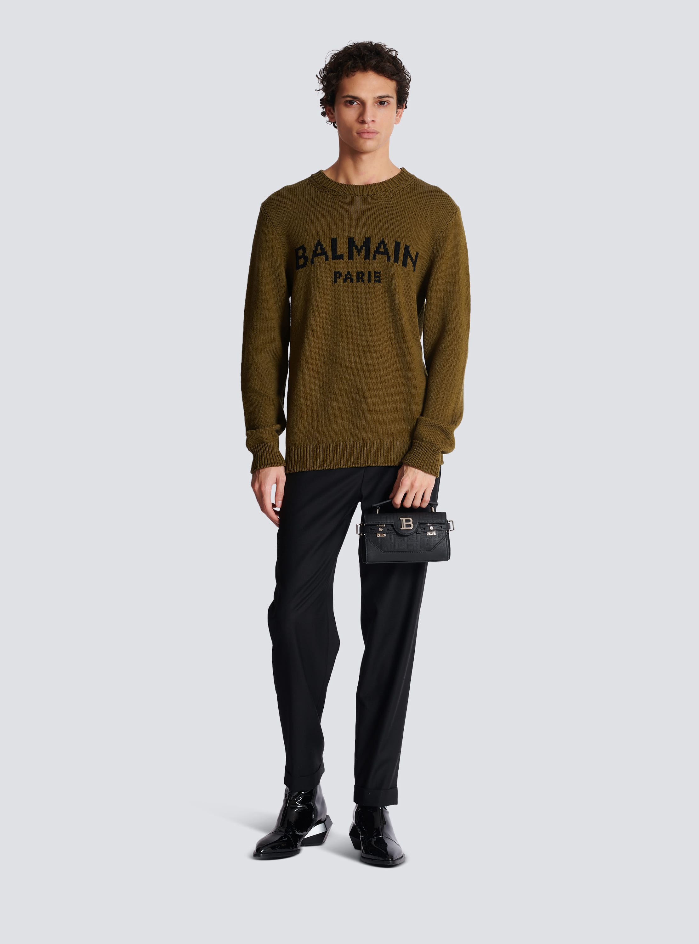 Wool Balmain Paris jumper