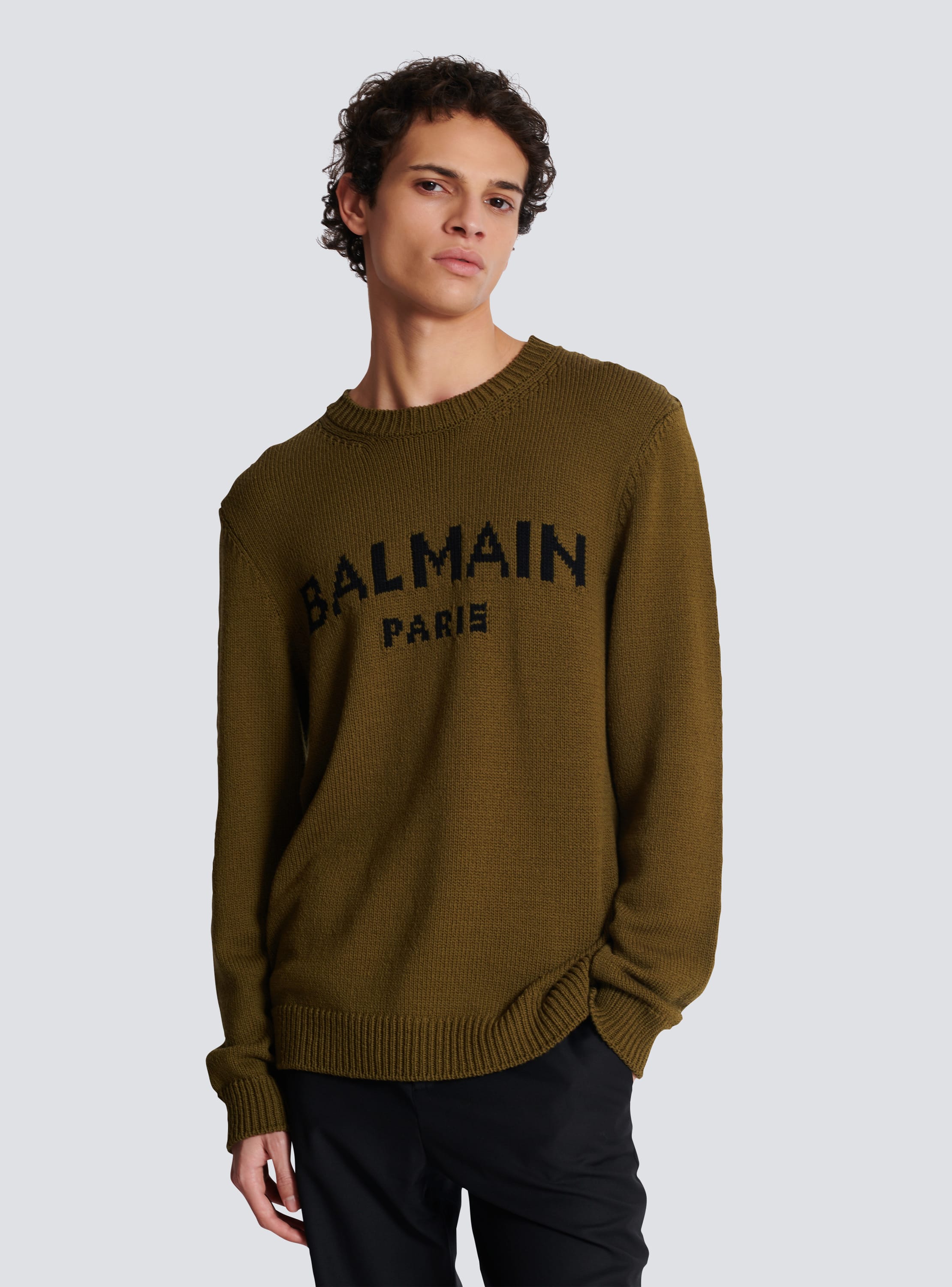 Wool Balmain Paris jumper