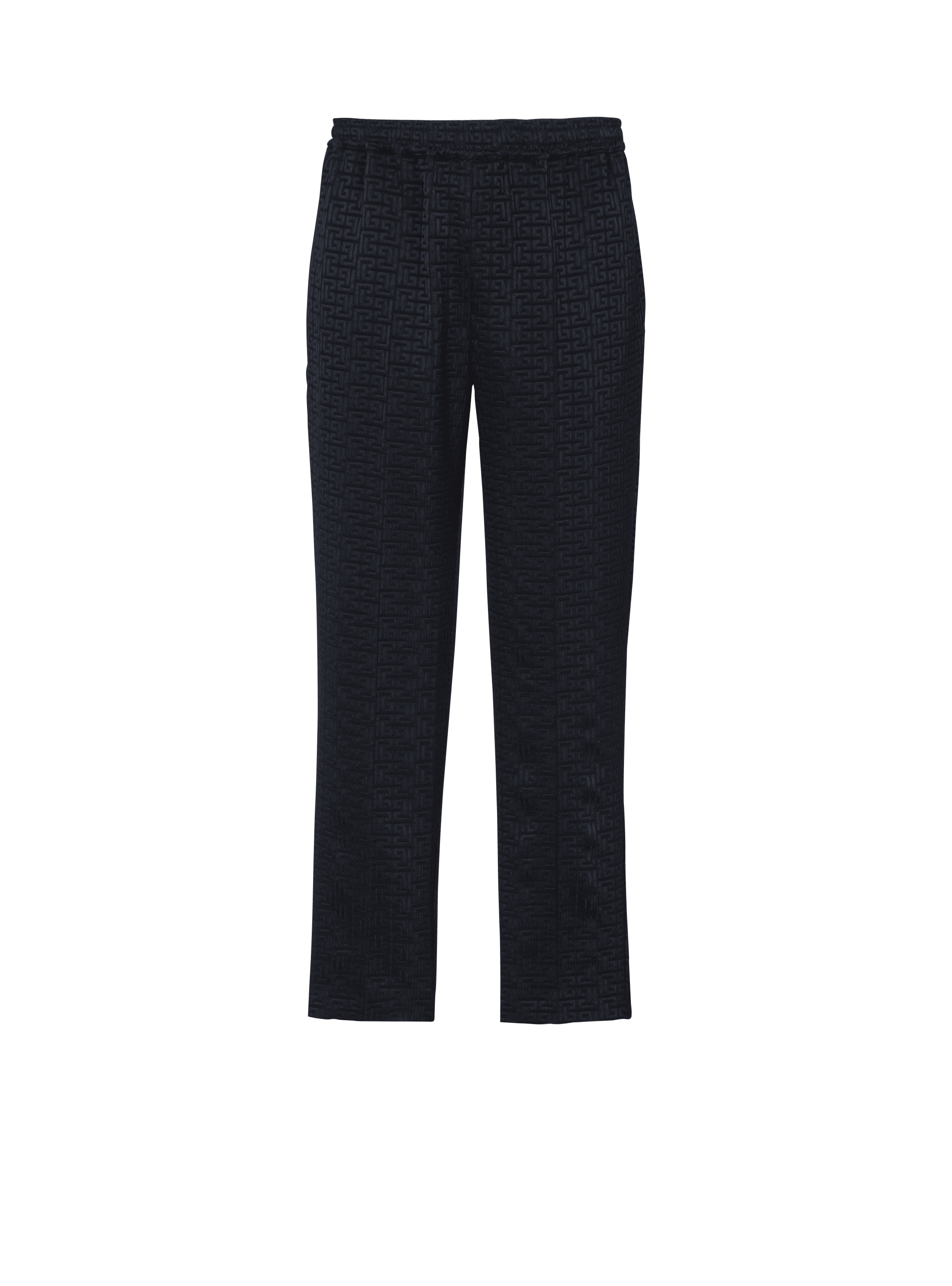 Pantaloni jacquard con monogramma PB labirinto