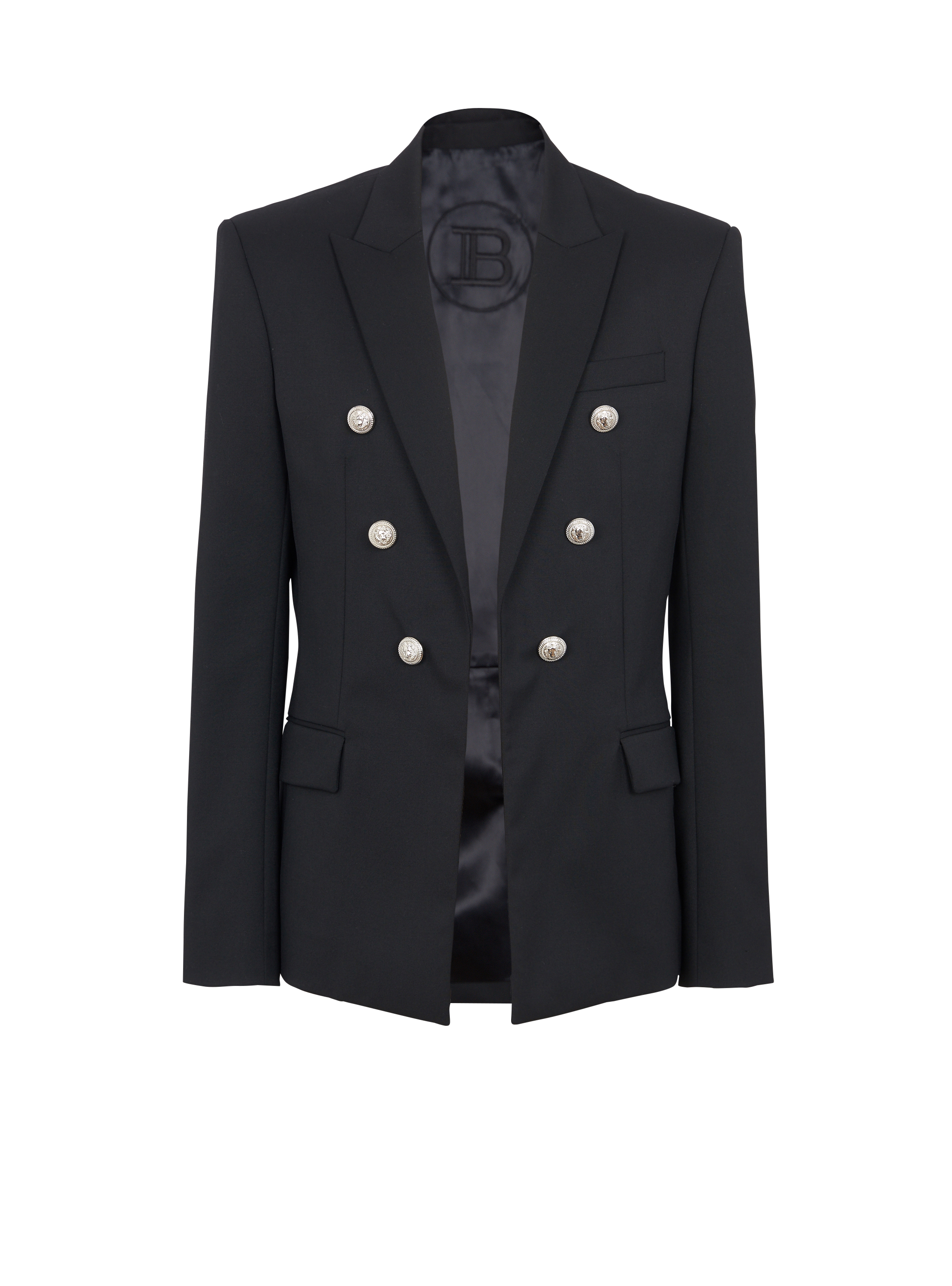 Wool 6-button jacket