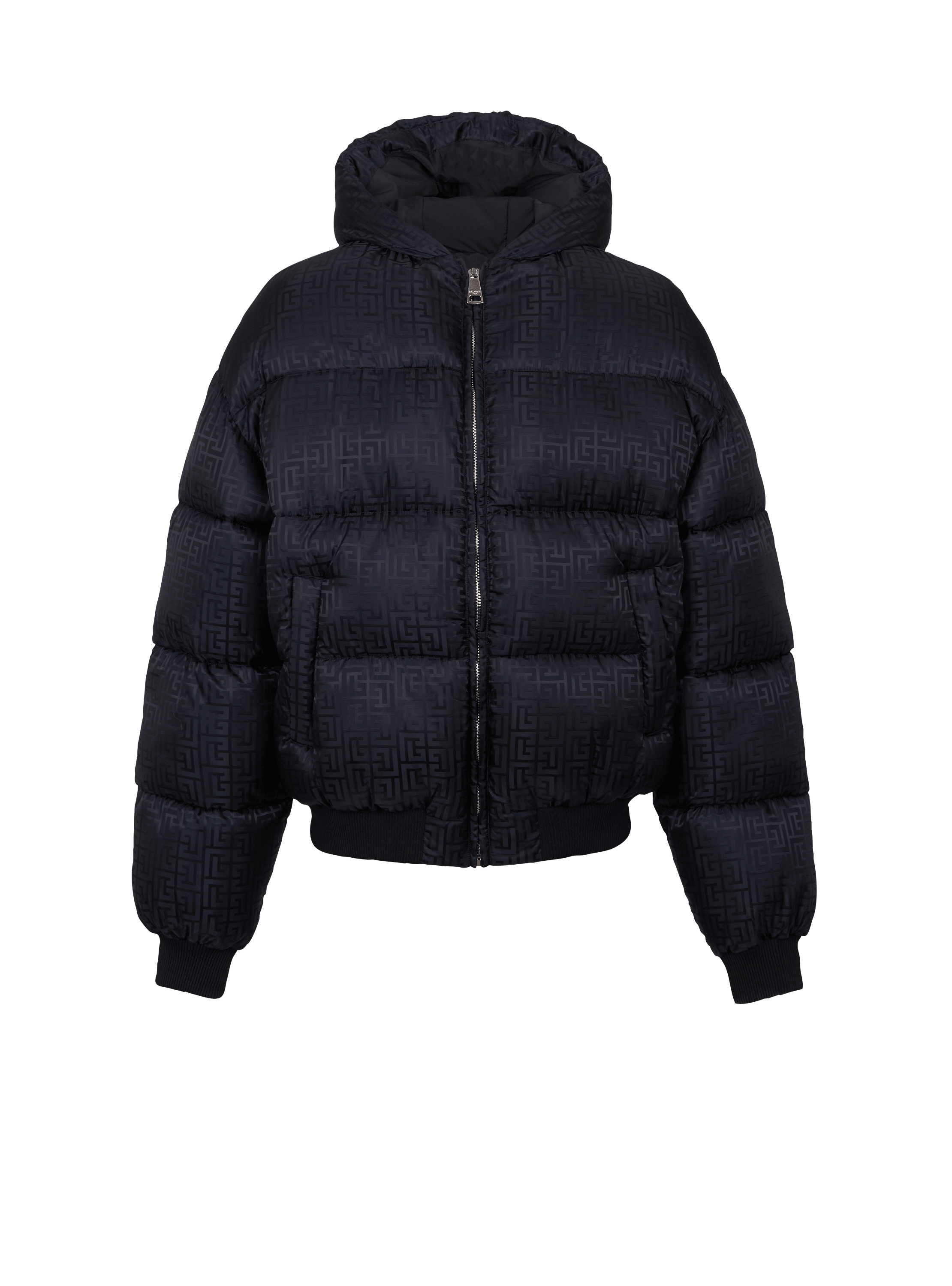 PB Labyrinth jacquard nylon puffer jacket