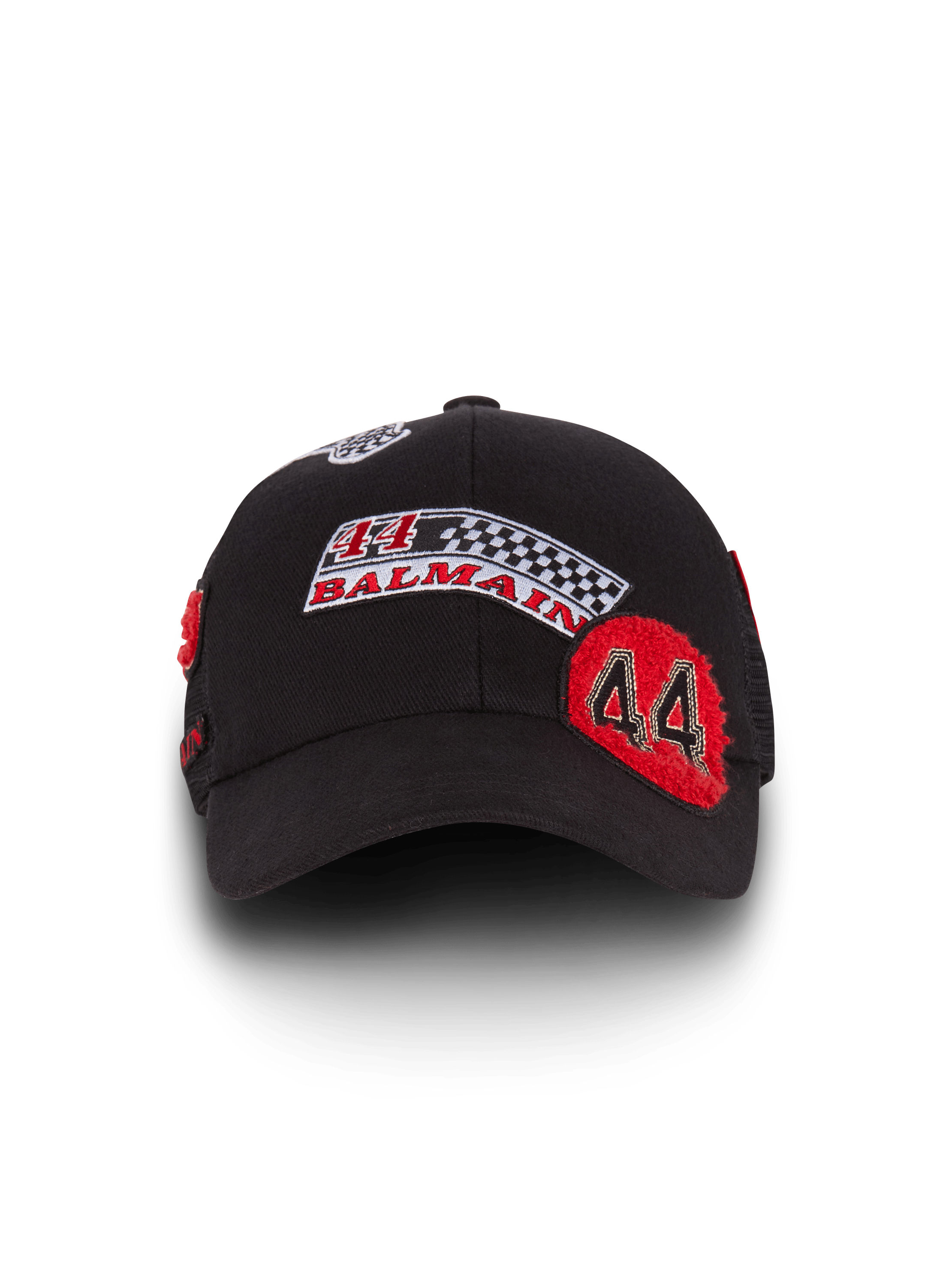 Balmain Racing cap with patches