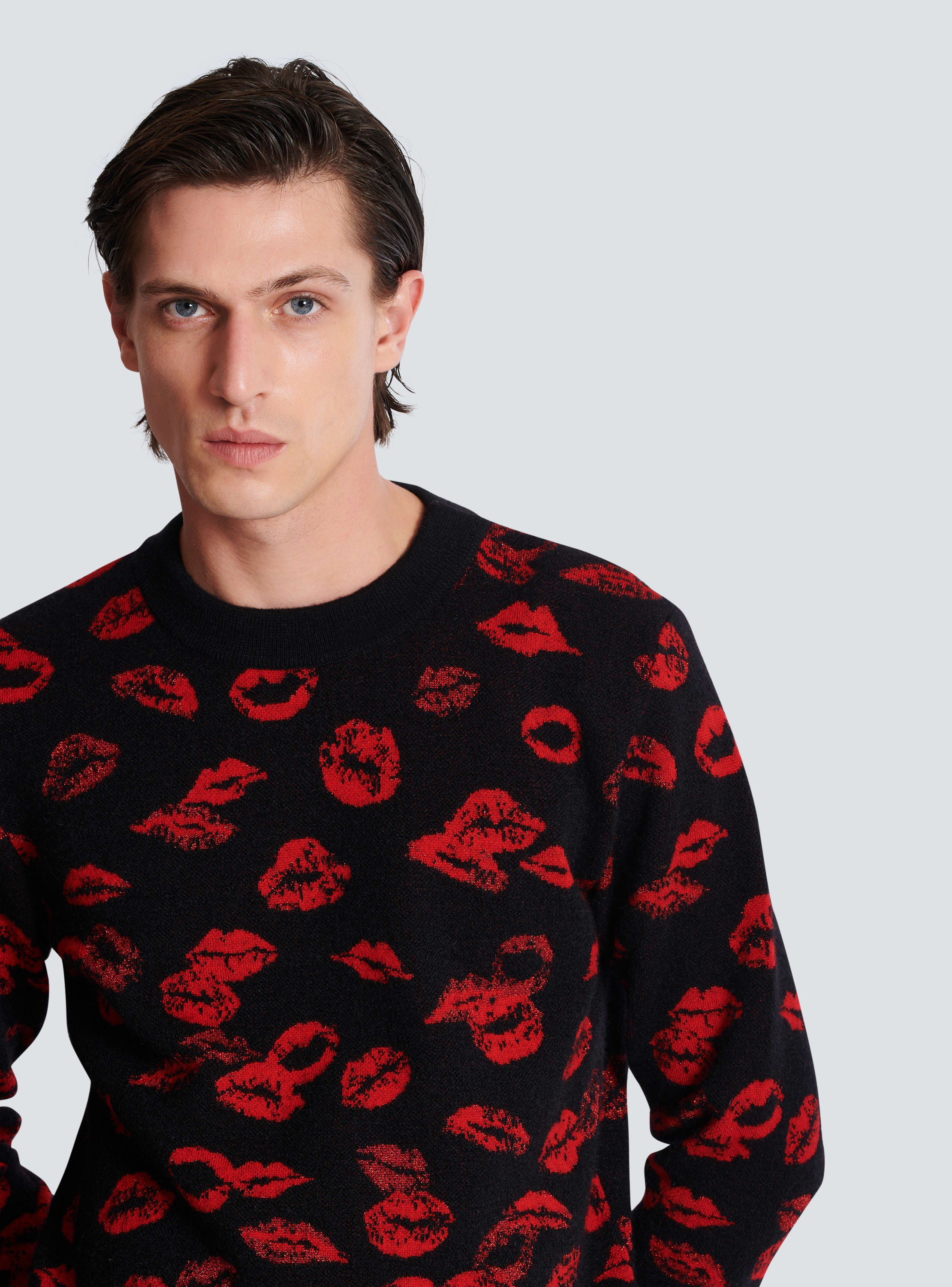 Balmain jumper red hotsell