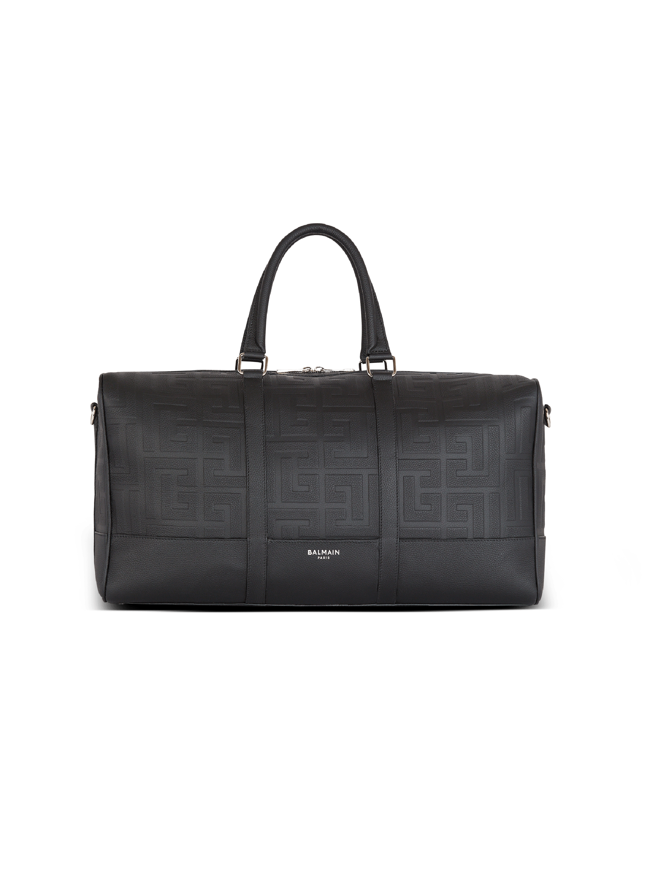 Bolso de viaje de piel granulada