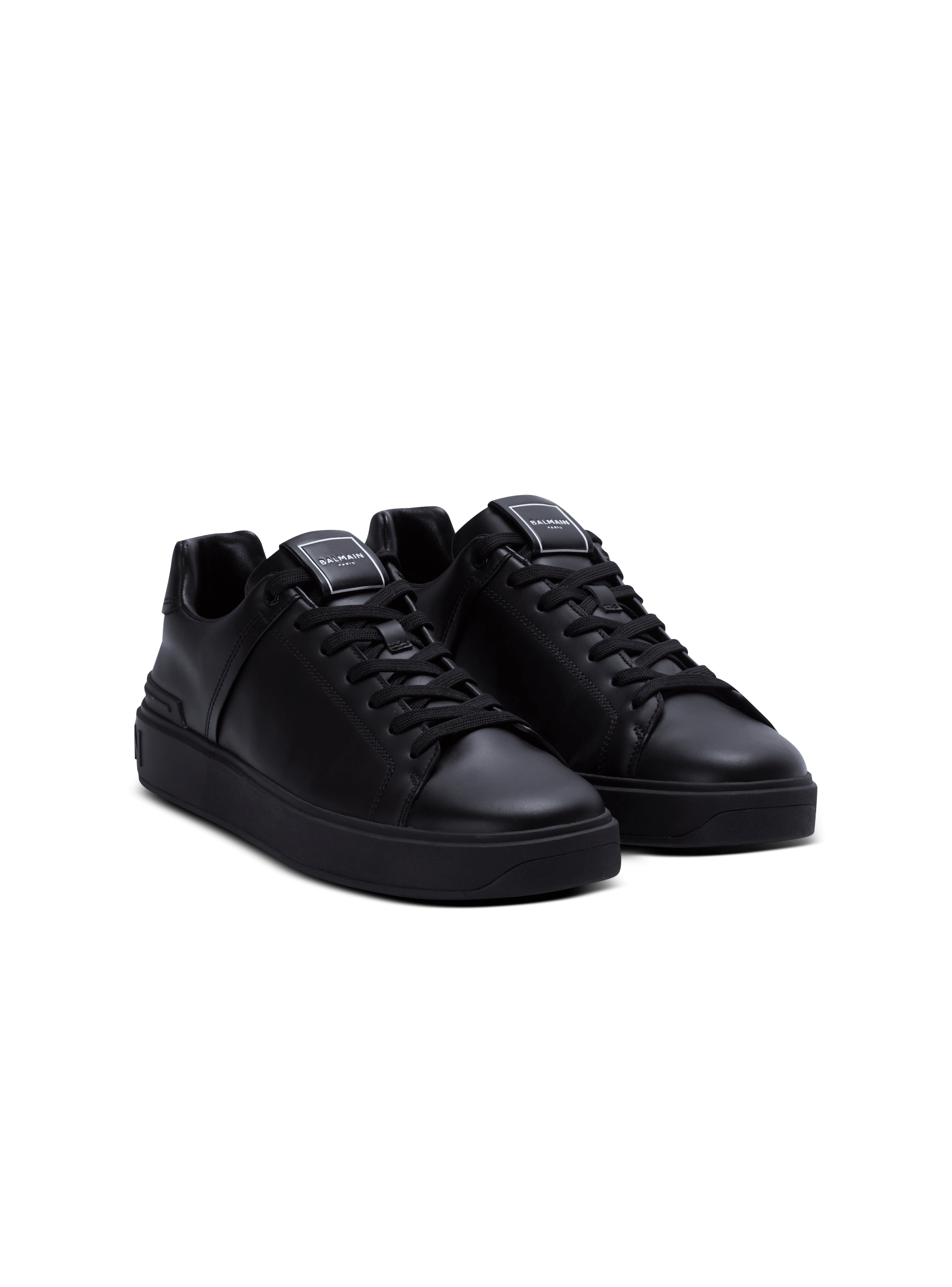 B-Court trainers in calfskin