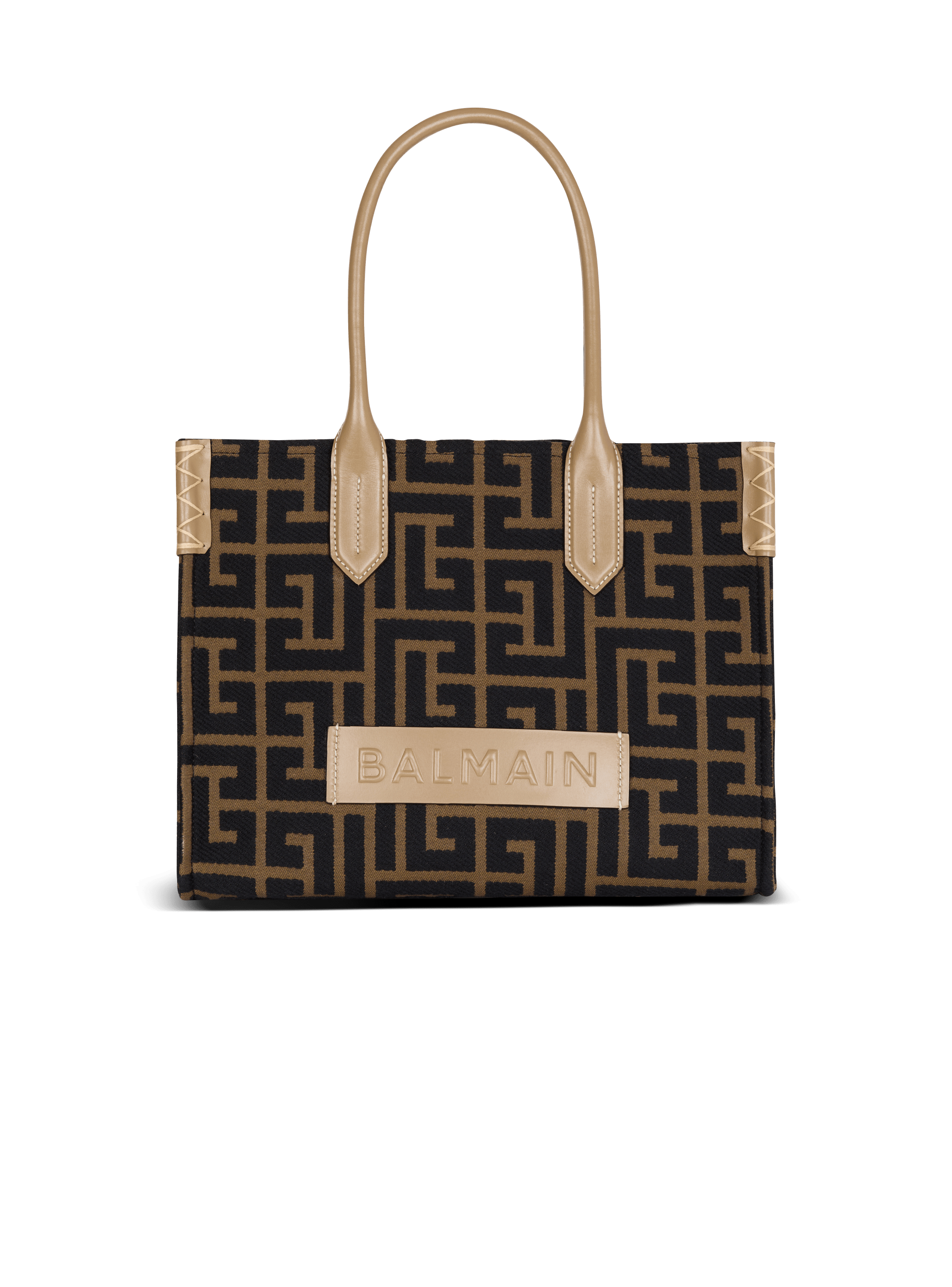 Bolso B-Army Shopper 36 de jacquard con monograma PB Labyrinthe