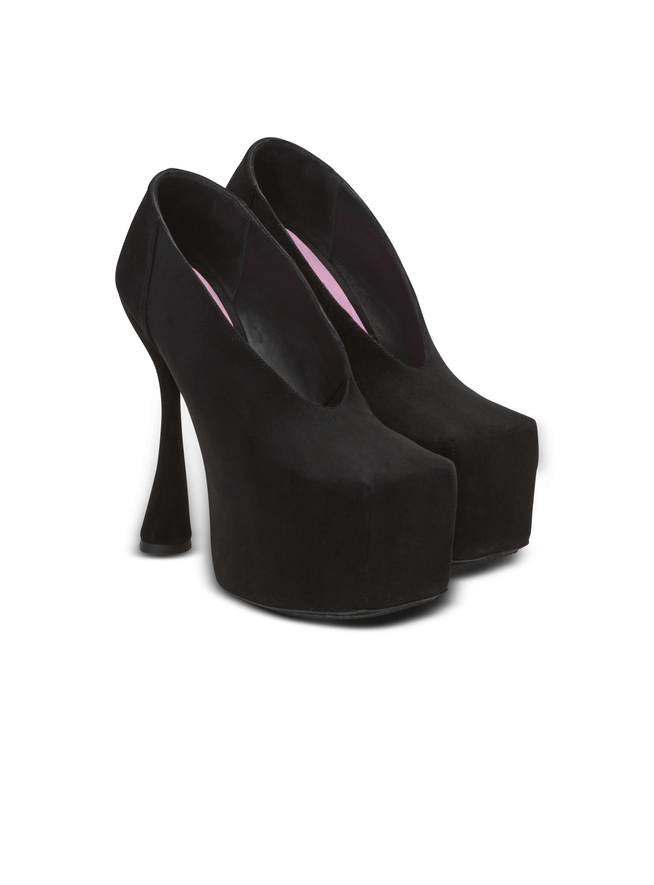 Pumps Eden mit Plateausohle aus Wildleder