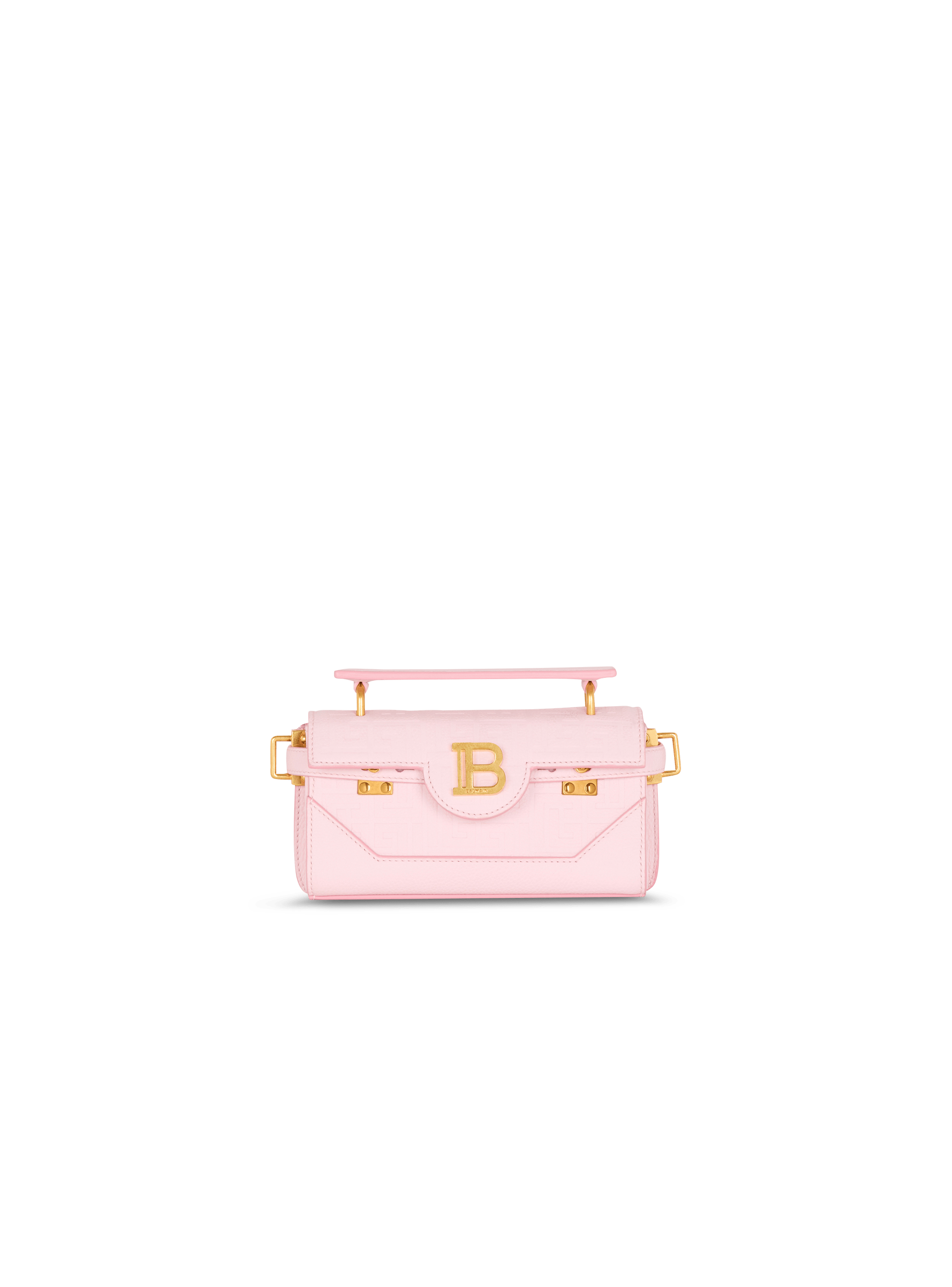 B-Buzz 19 bag in grained PB Labyrinth leather