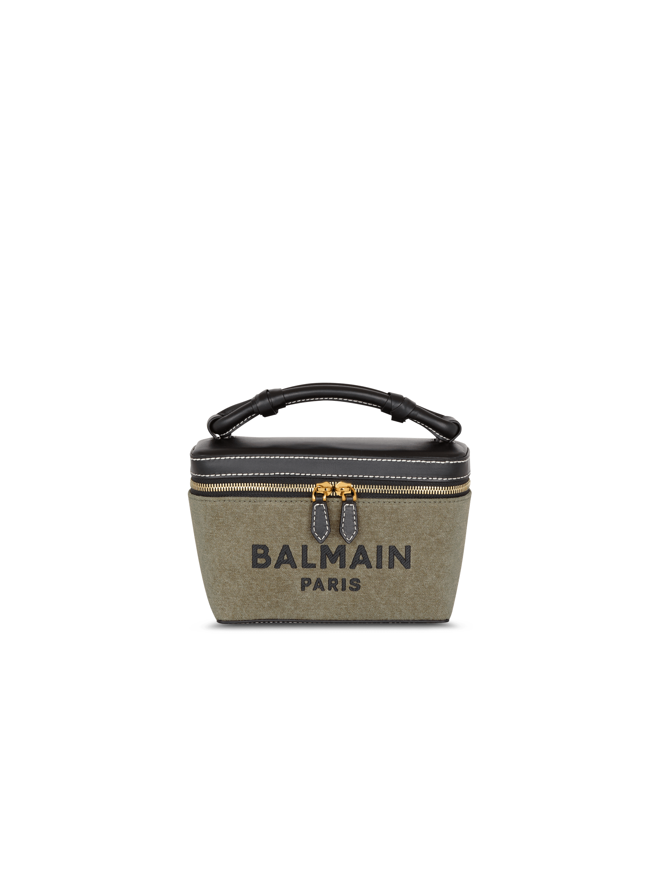 B-Army Vanity Case in canvas and leather
