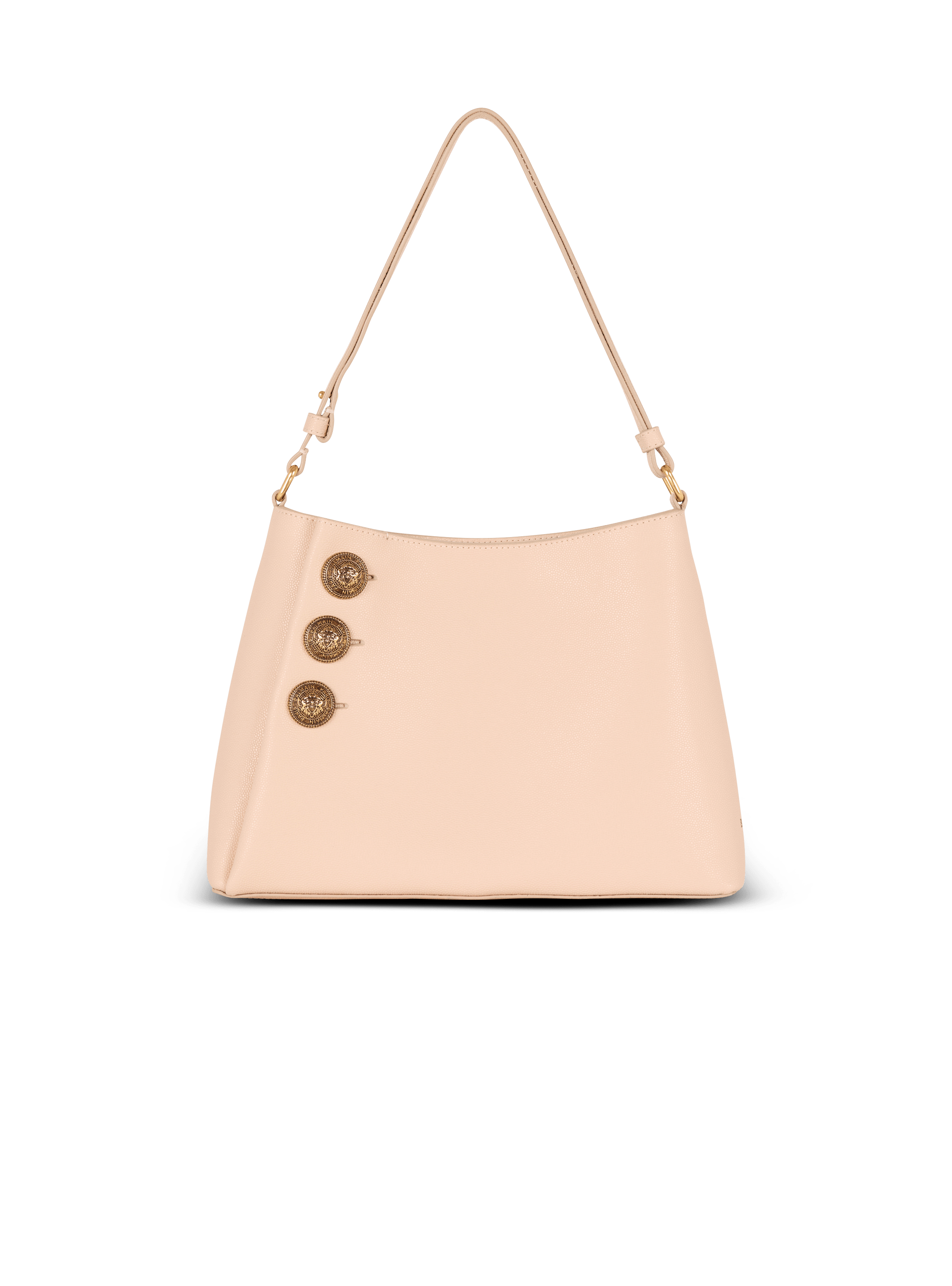 Emblème Shoulder bag in grained calfskin