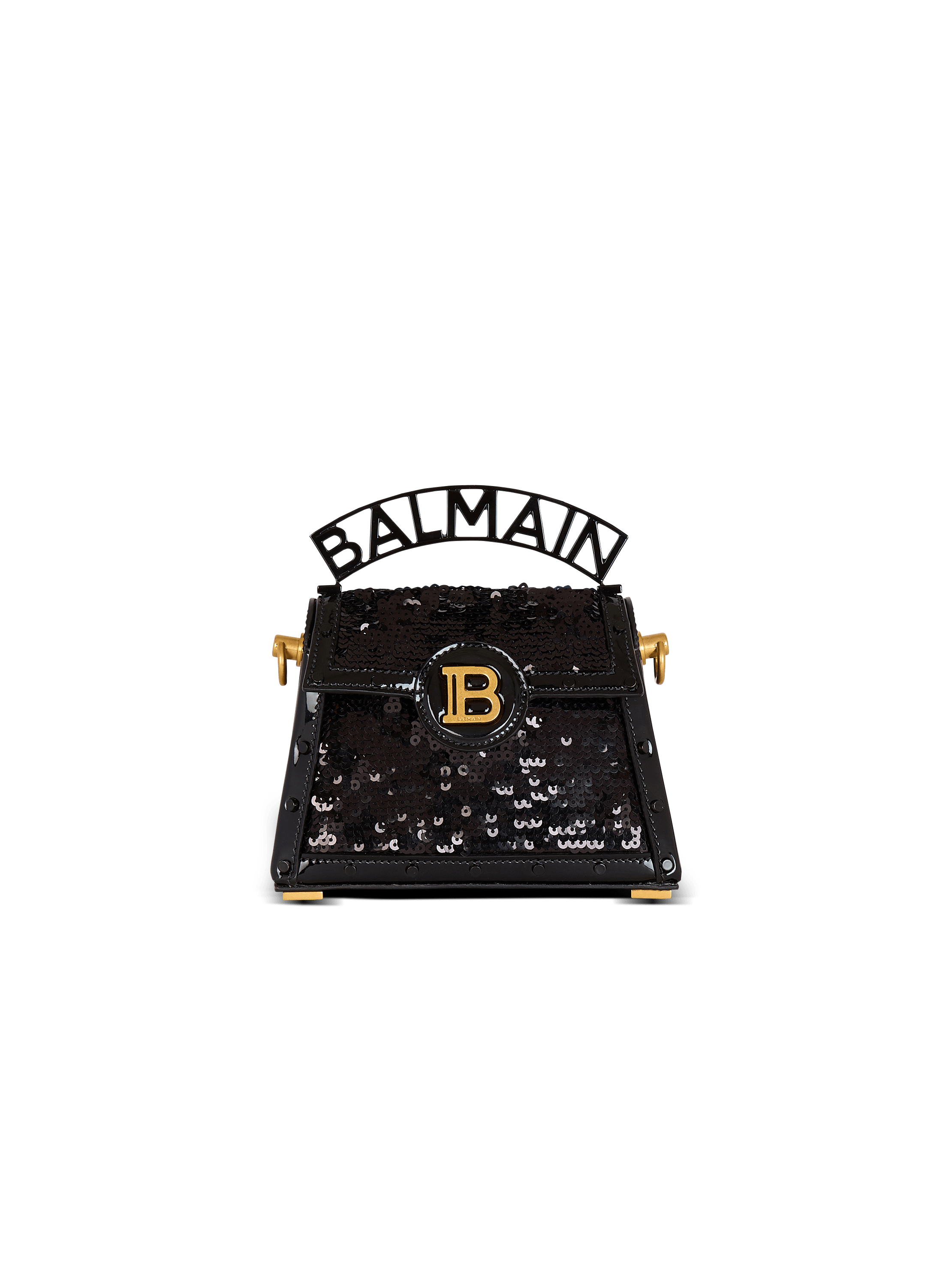 Sac B-Buzz Dynasty Small en cuir verni et sequins